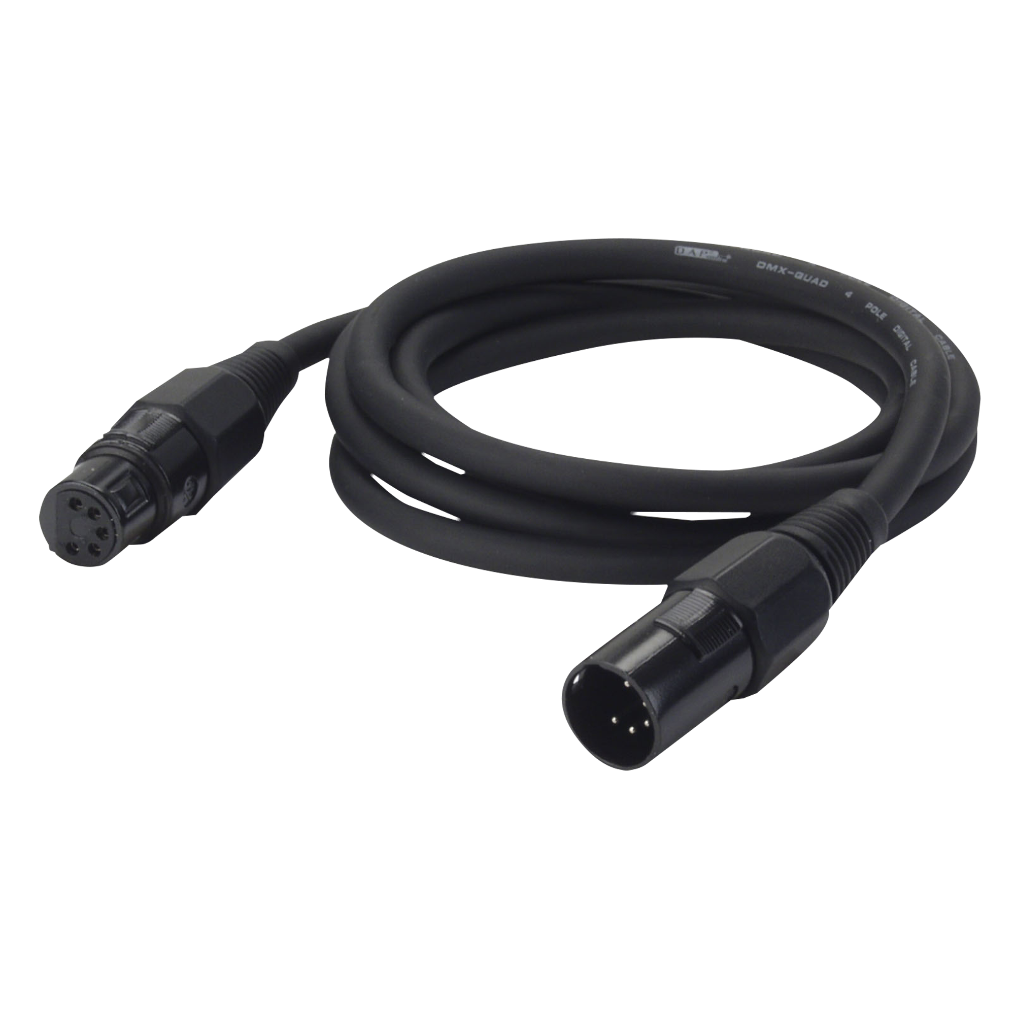 DAP FL08 - DMX/AES-EBU XLR/M 5P to XLR/F 5P 1,5 m