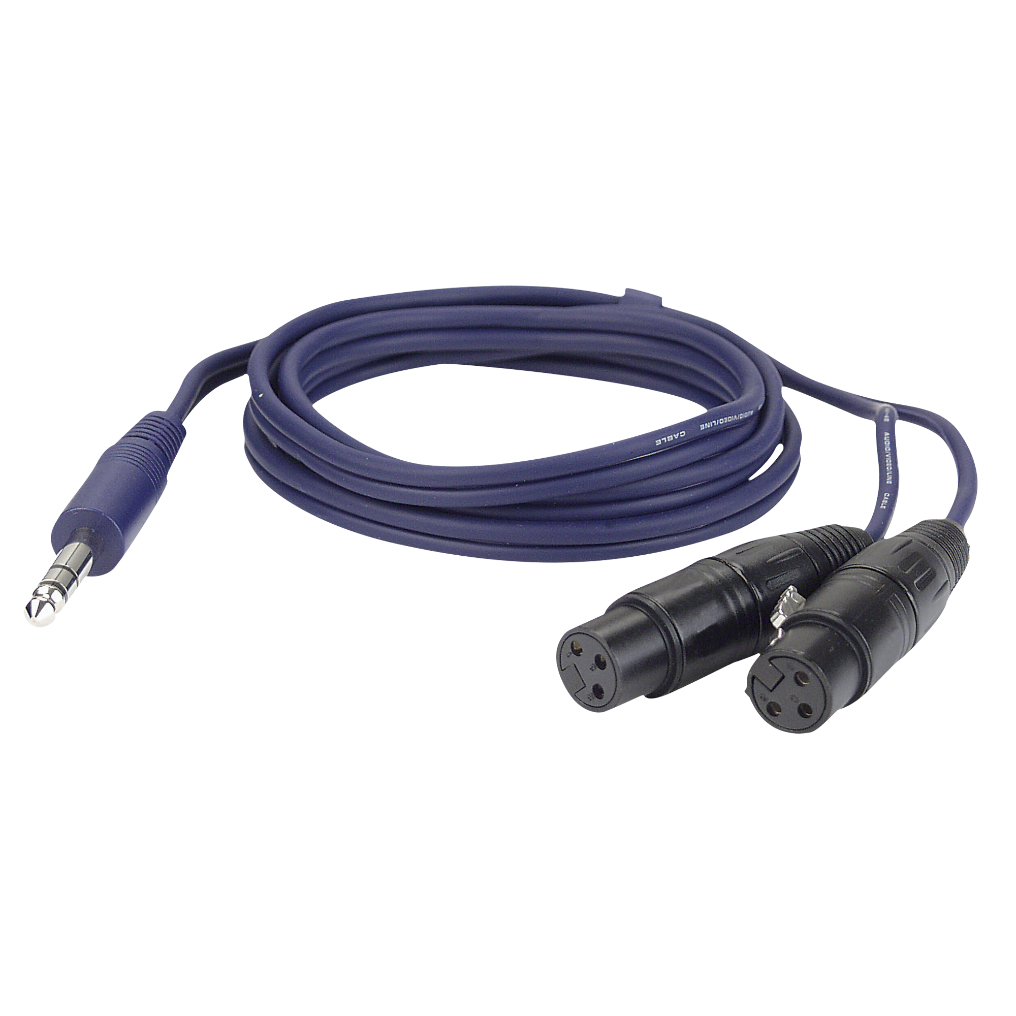 DAP FL37 - 2 x bal. XLR 3P, female to Jack stereo 1,5 m