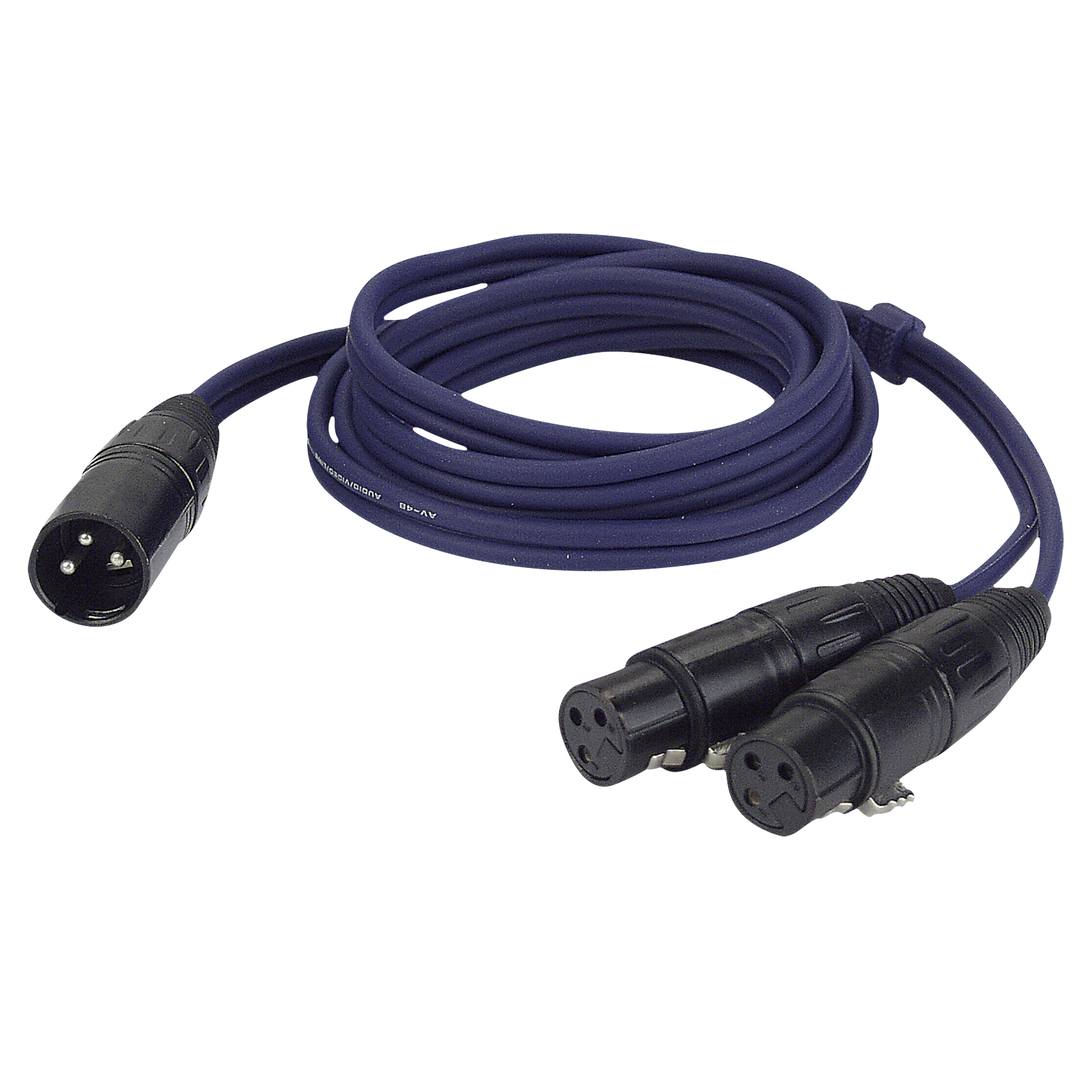 DAP FL38 - bal. XLR 3P, male to 2 x XLR 3P female 1,5 m