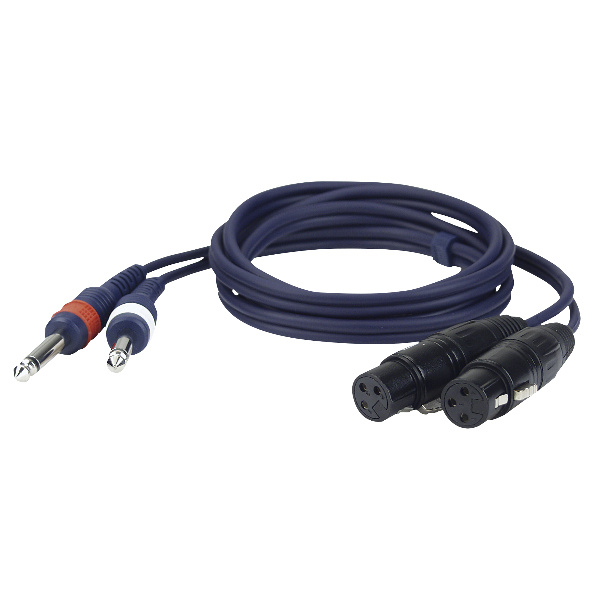 DAP FL43 - 2 unbal. Jack mono L/R to 2 XLR/F 3P 1,5 m