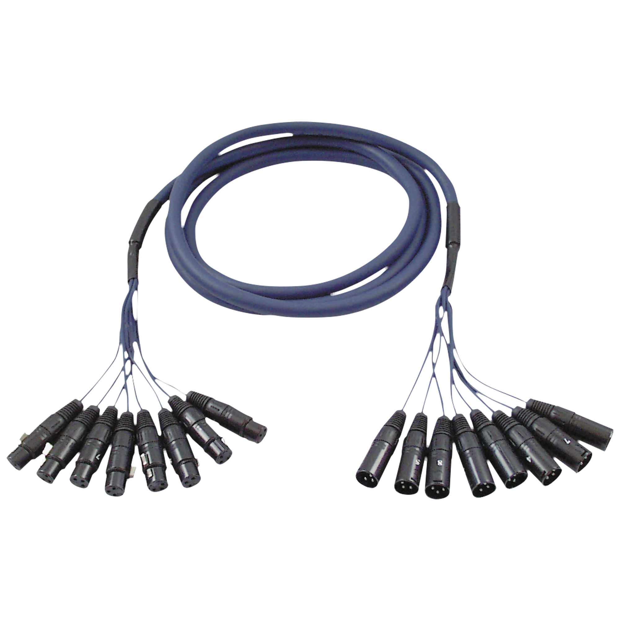 DAP FL60 - 8 XLR/M 3P to 8 XLR/F 3P 3 m