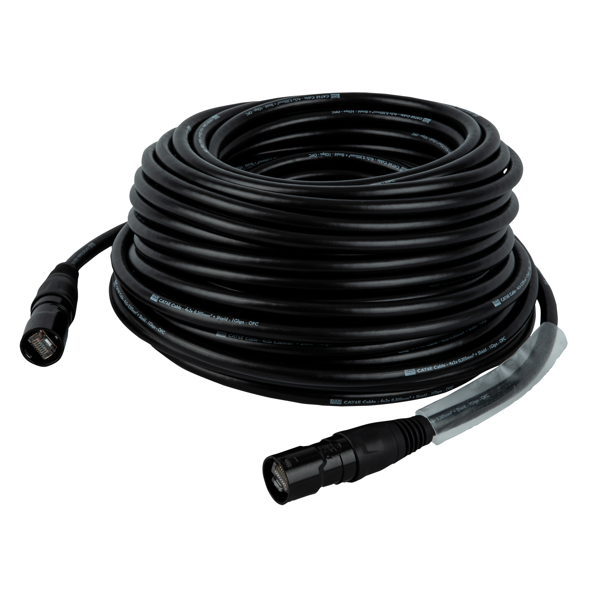 DAP FLR58 - Cavo F-UTP CAT6E con serie Rean RCEM-Z