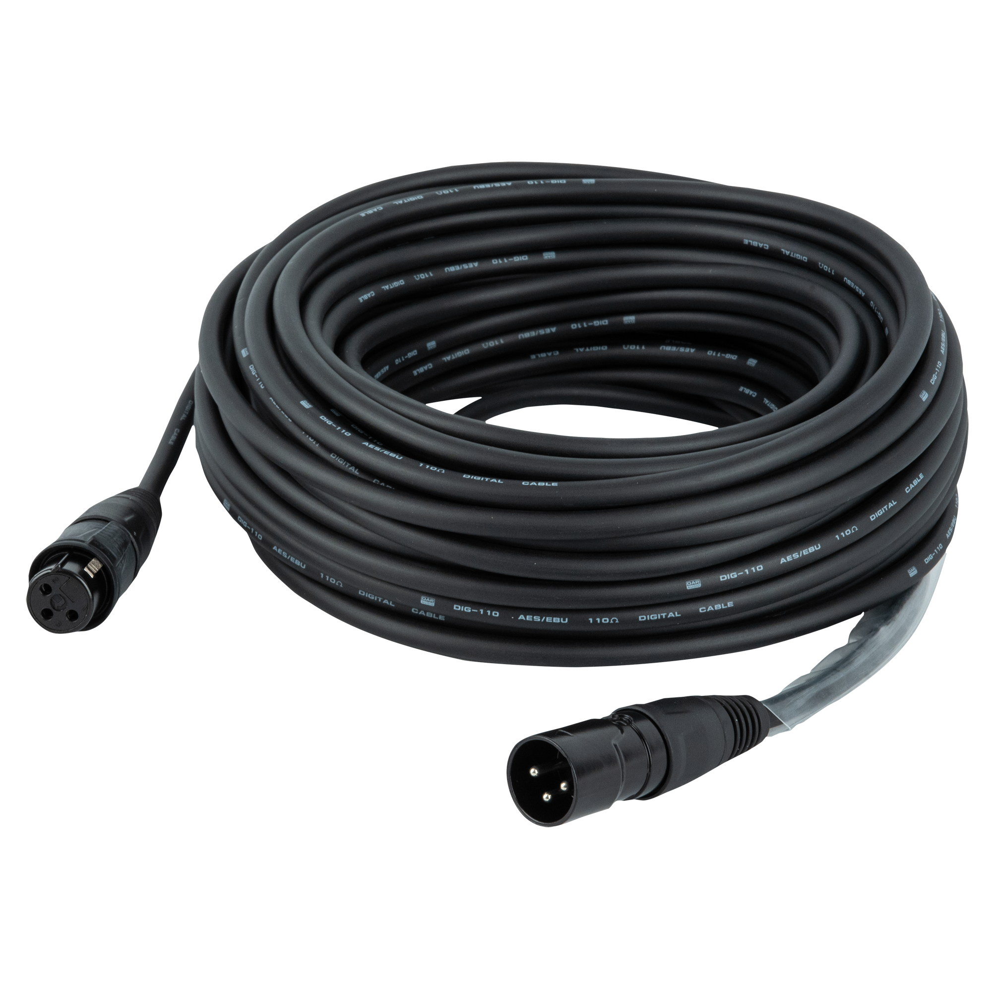 DAP FLR73 - IP65 DMX/AES-EBU da XLR/M 3P a XLR/F 3P Serie Rean RCX3