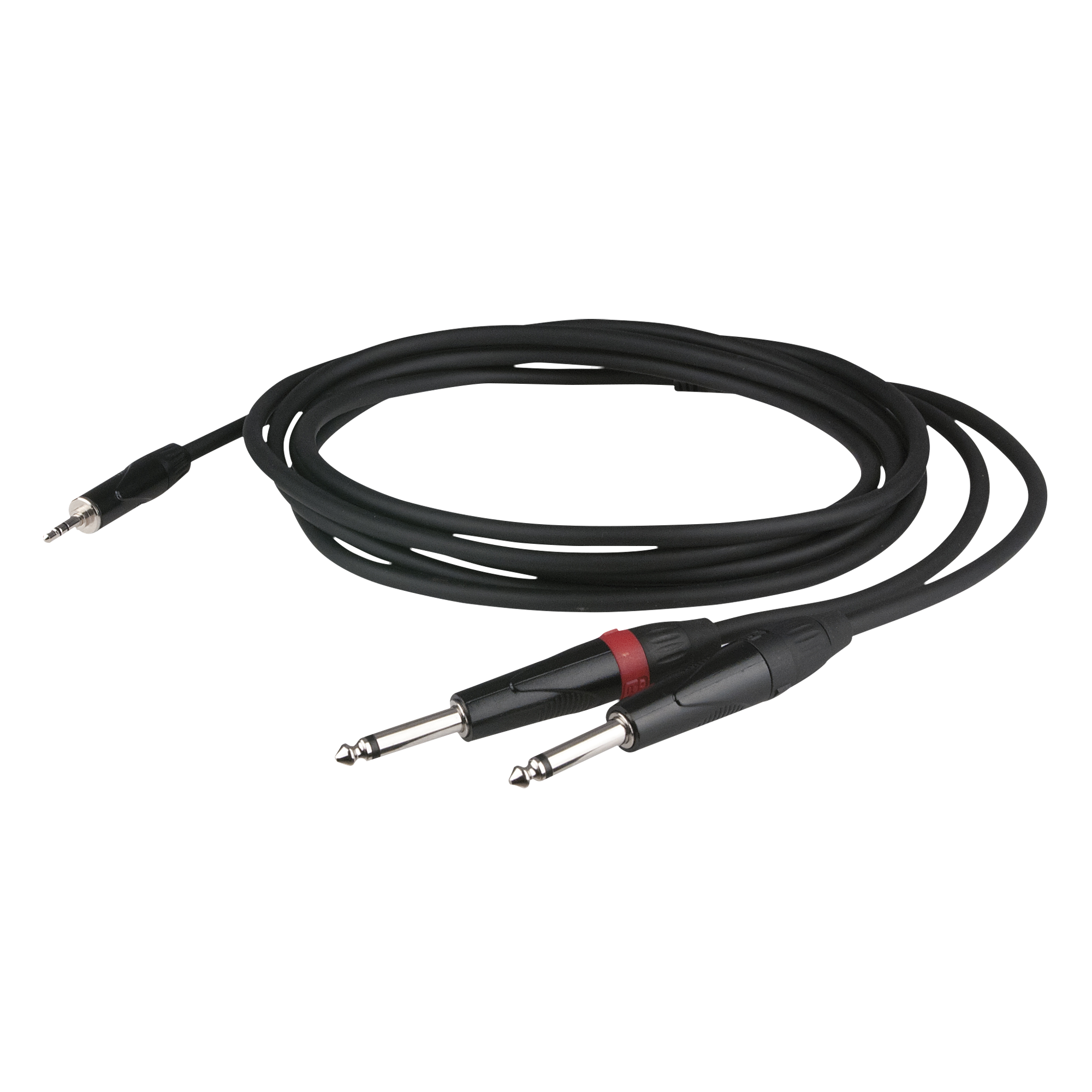 DAP FLX31 - stereo mini-jack to 2 mono Jack L/R corpo jack a incasso - 6m