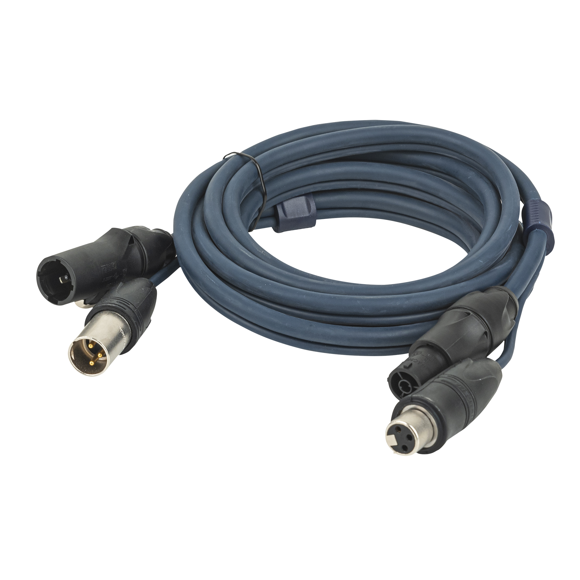 DAP Cavo Hybrid FP-15 - powerCON True1 & 3-pin XLR IP