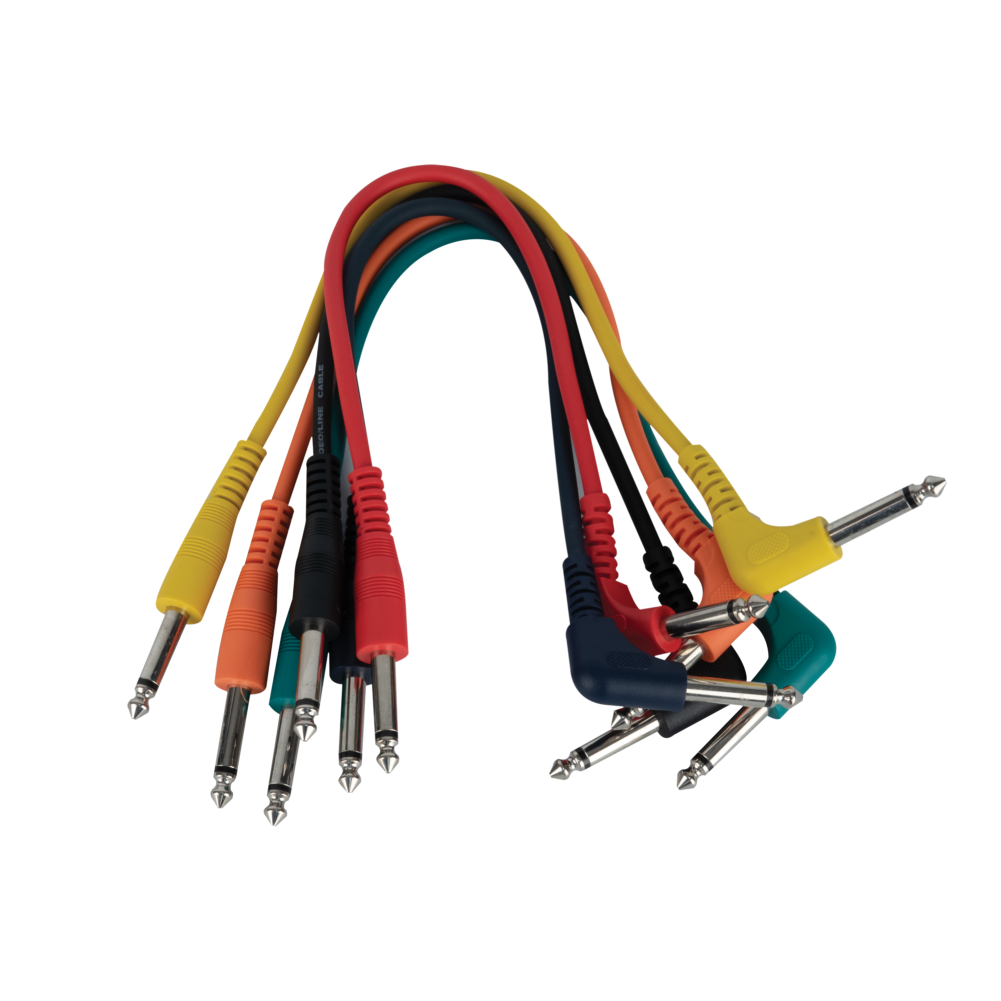 DAP FL14 - 6 coloured unbal. patch straight to 90° 30 cm