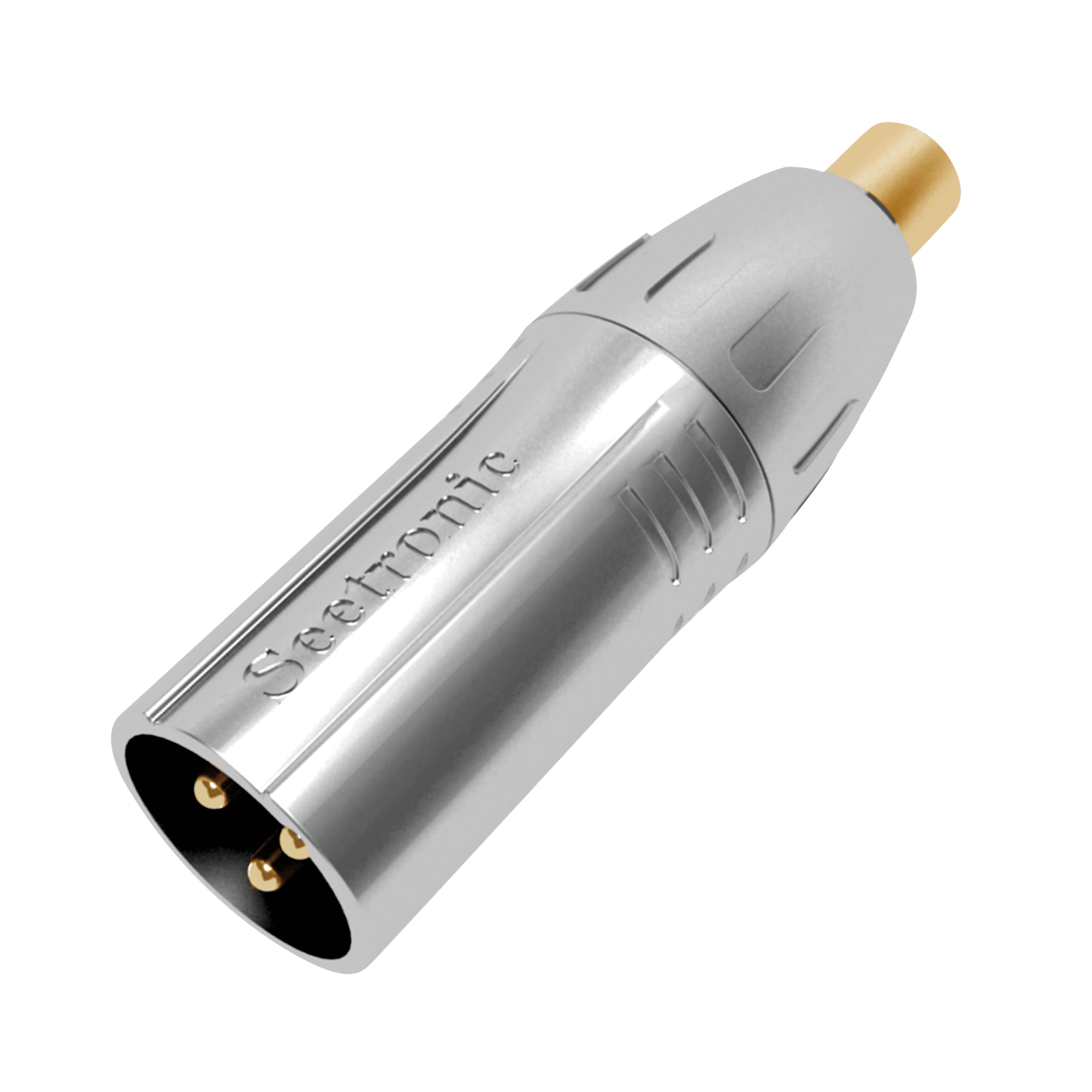 SEETRONIC Da XLR 3P maschio a RCA femmina