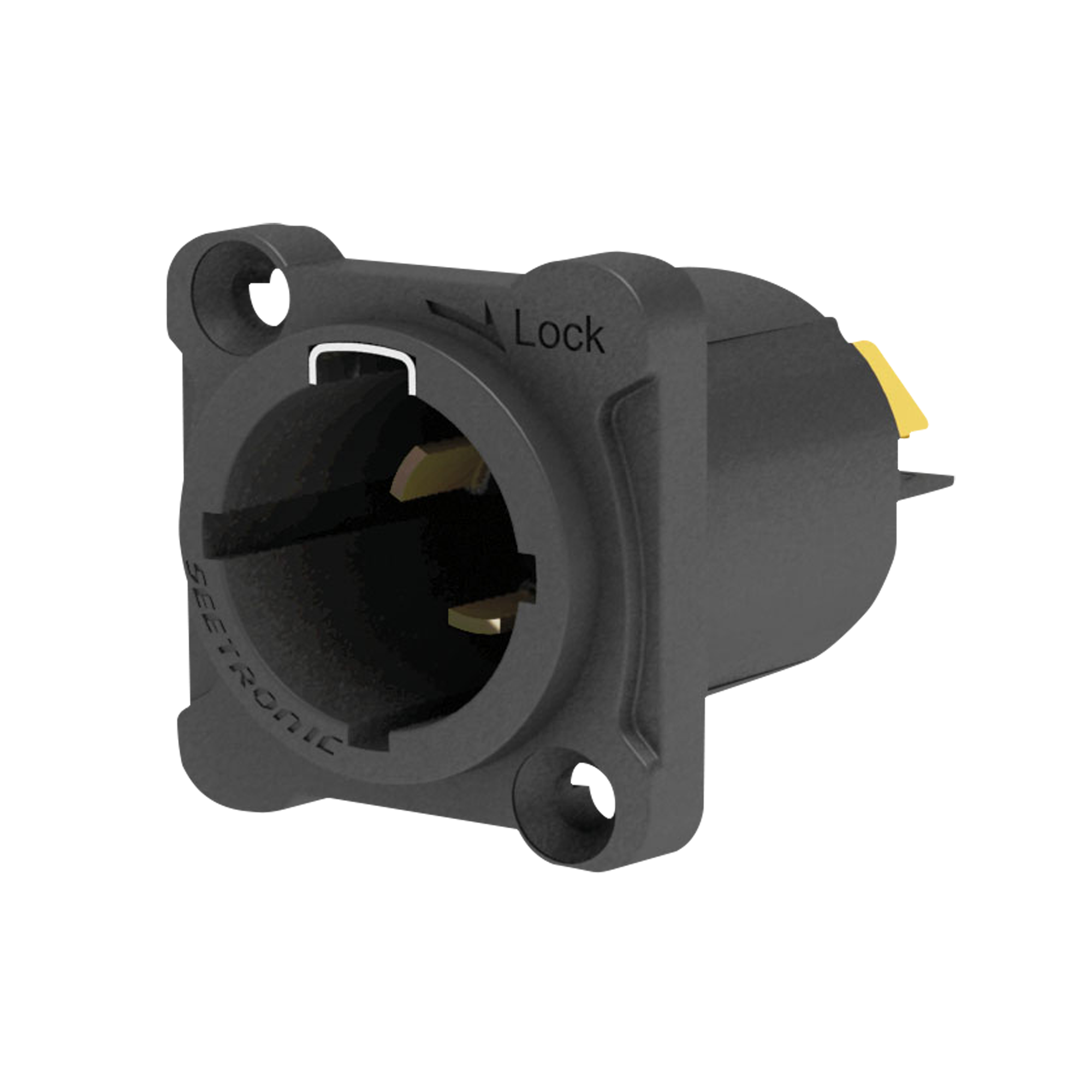 SEETRONIC Connettore per telaio ingresso Power Pro True - maschio - misura D