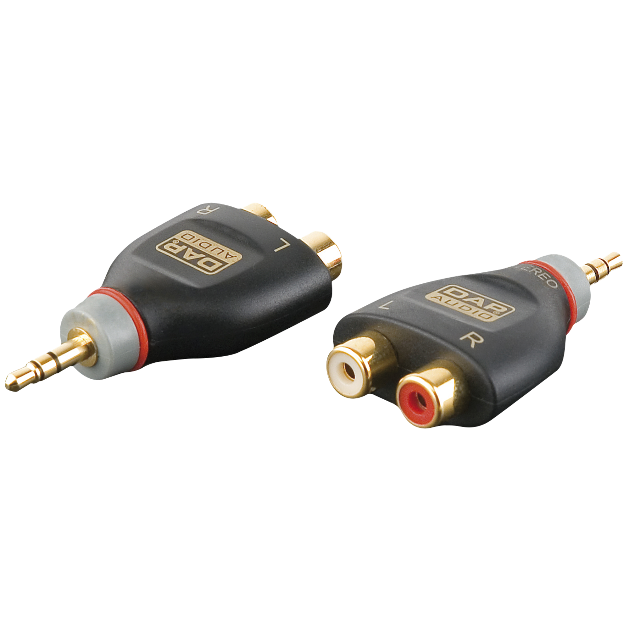 DAP XGA17 - mini-jack/M stereo to 2x RCA/F