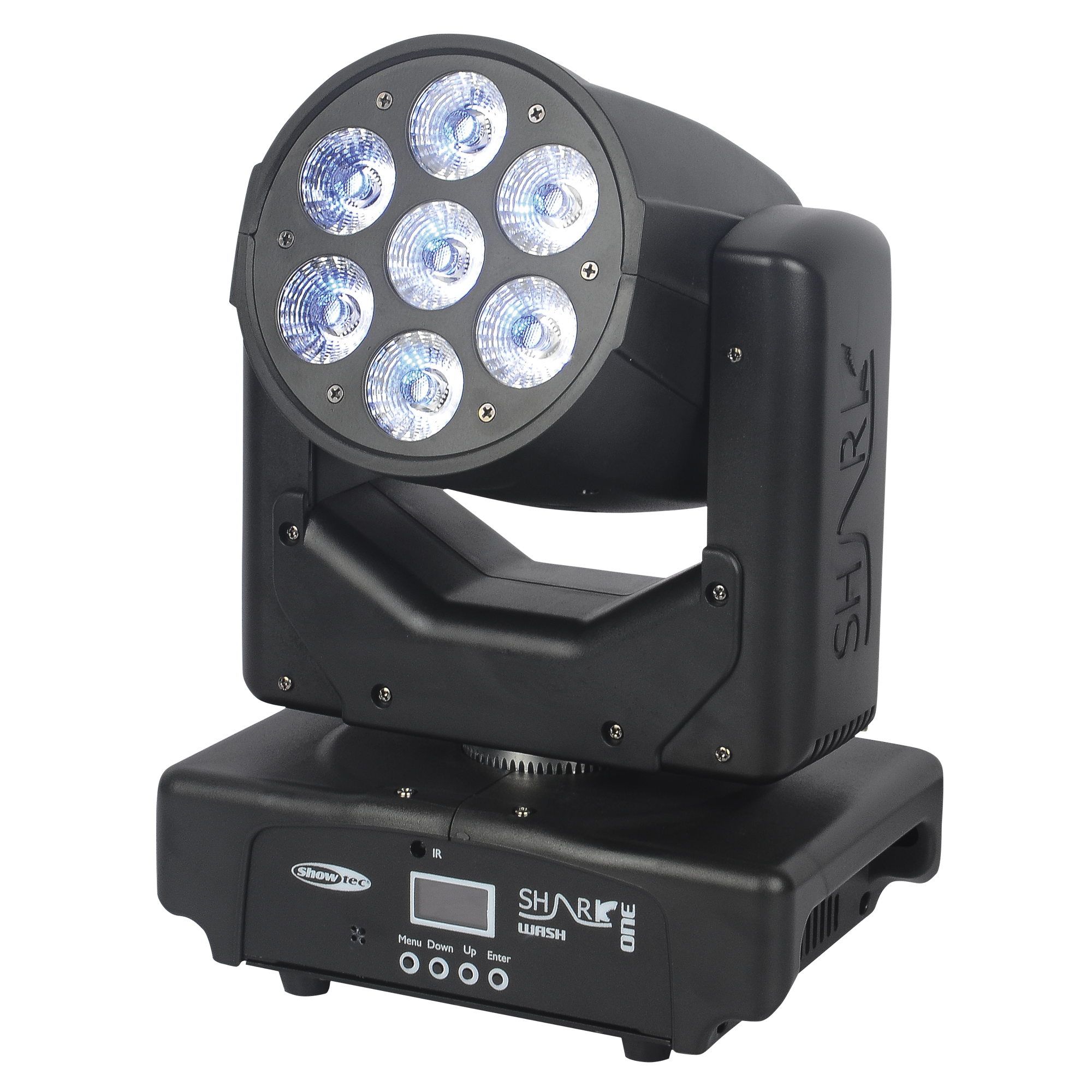 SHOWTEC Shark Wash One Testa mobile Wash 7x 12 W LED RGBWA-UV
