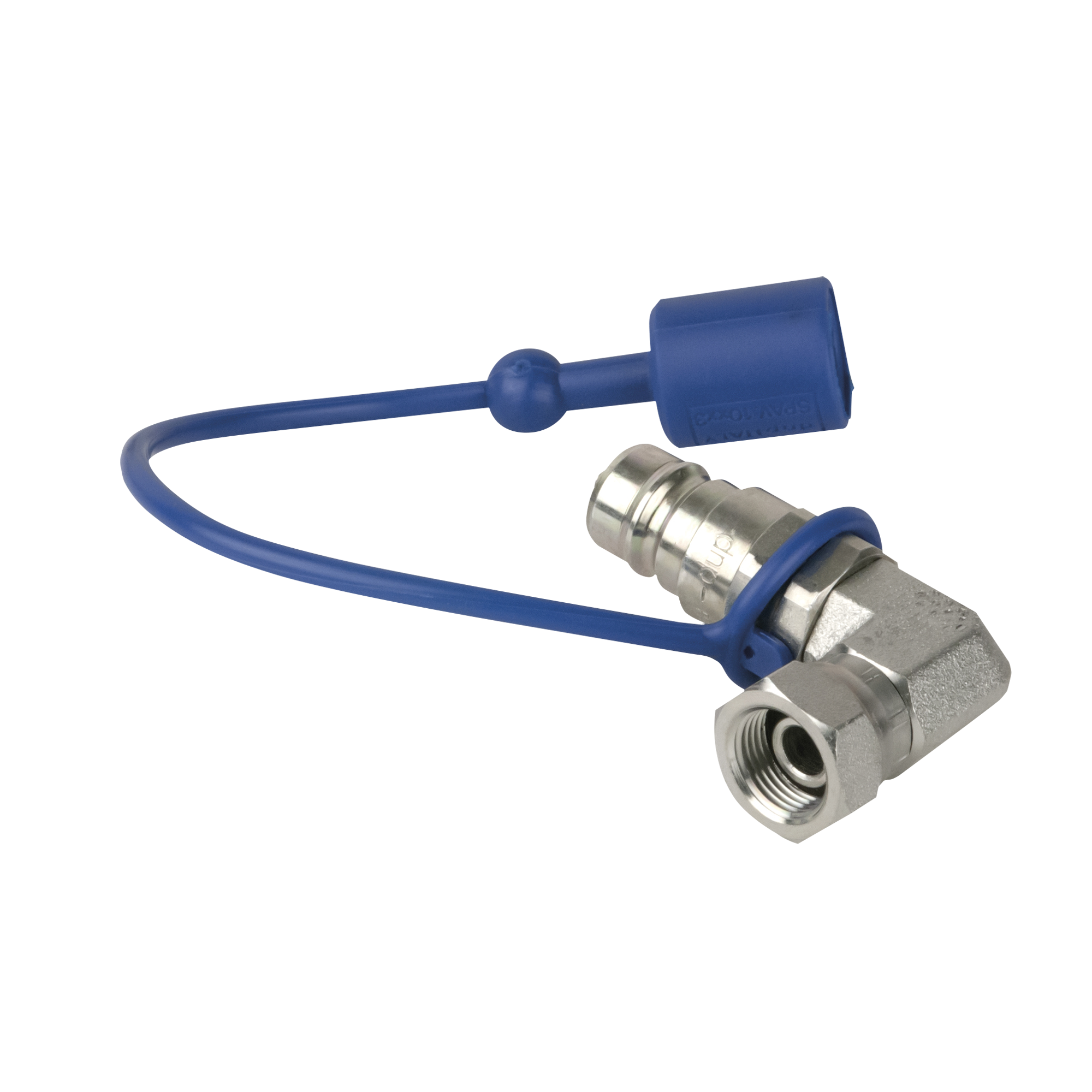 SHOWTEC CO₂ 90° 3/8 to Q-lock Adapter male