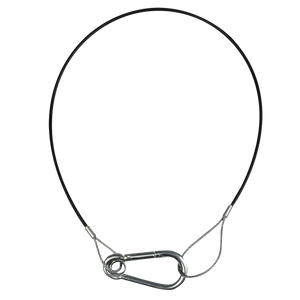 SHOWGEAR Cavo di sicurezza 2 mm, per mansioni leggere