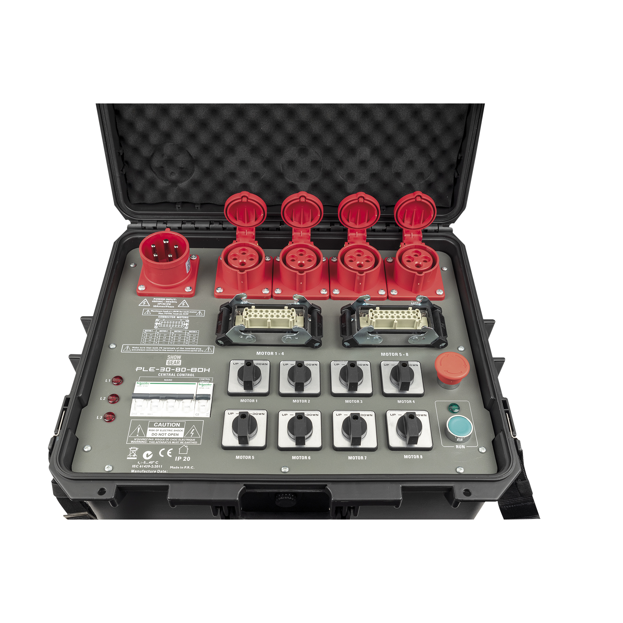 SHOWGEAR PLE-30-80 Direct Control Chain Hoist Controller - Box version