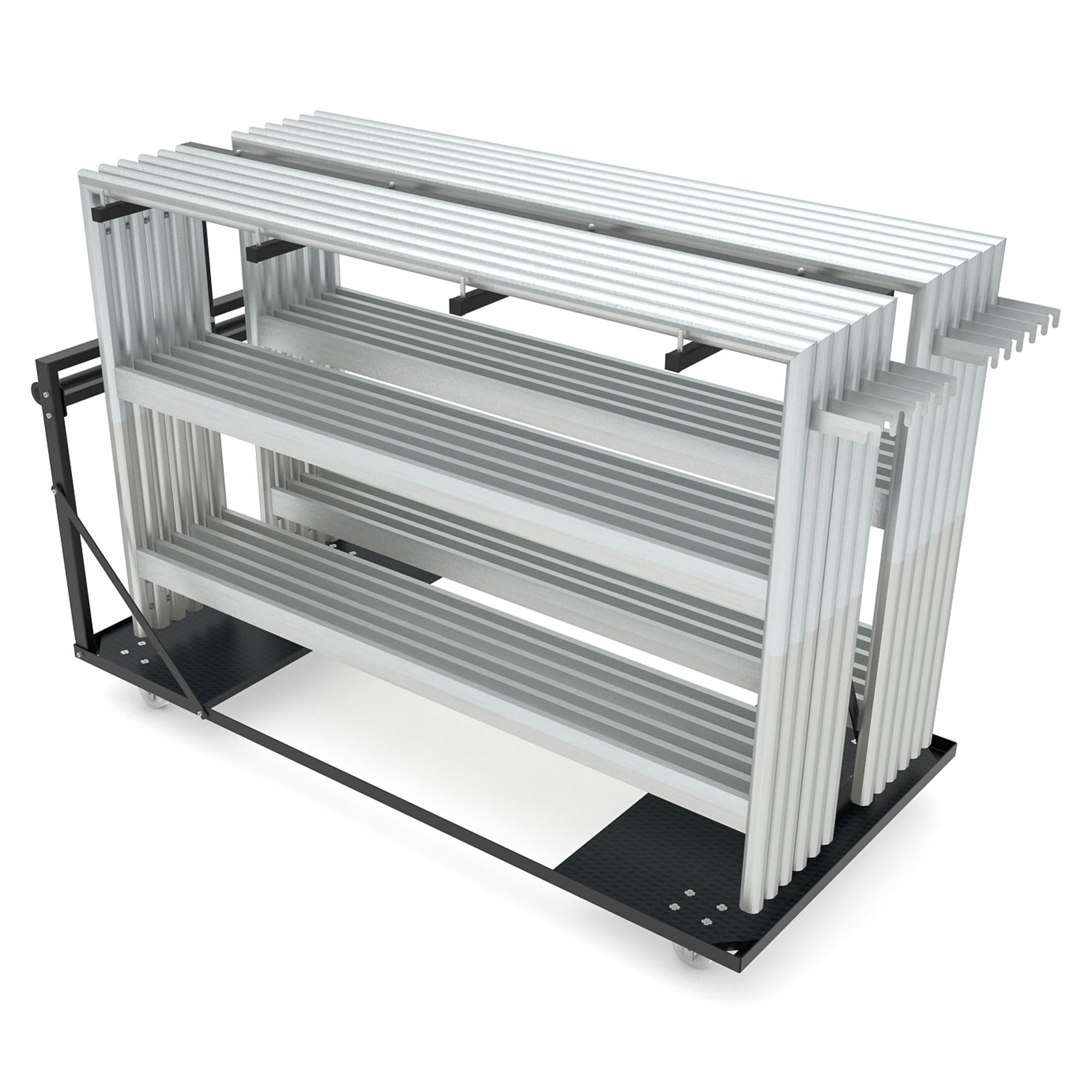 SHOWGEAR Supporto guardrail per Mammoth Transport Trolley
