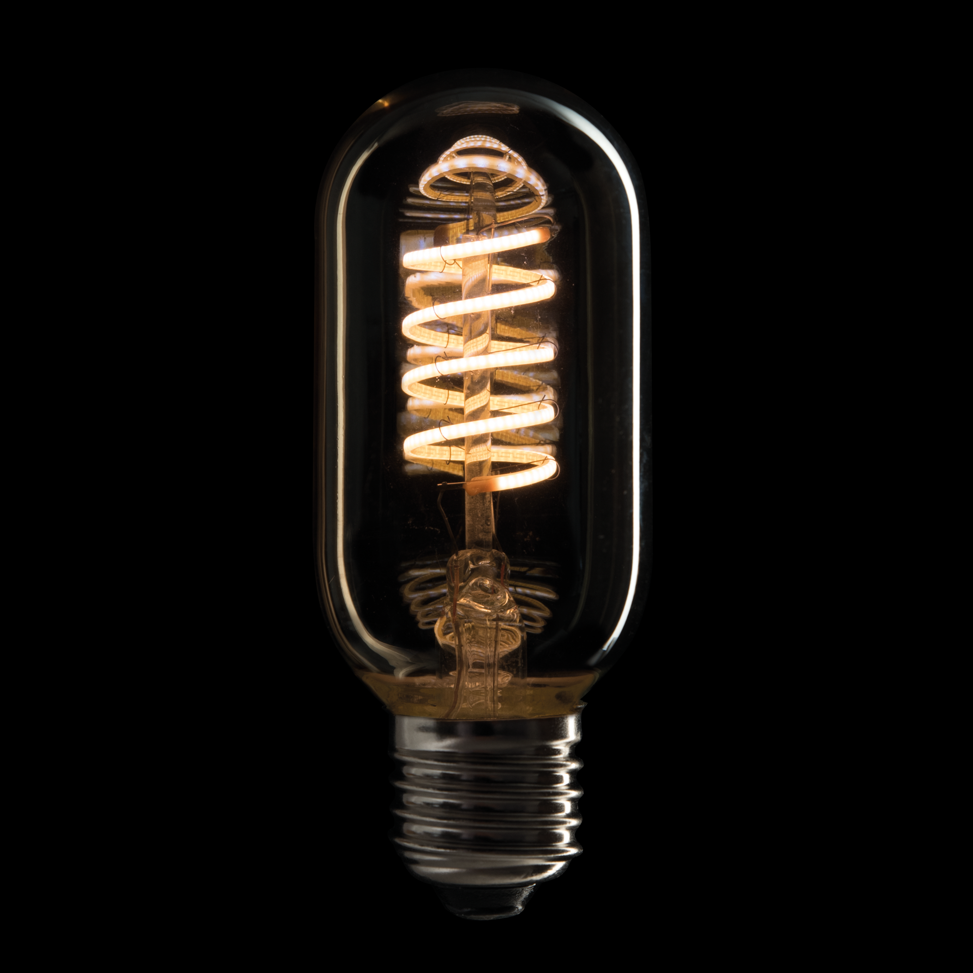 SHOWGEAR LED Filament Bulb E27 5 W - dimmerabile - copertura in vetro dorato