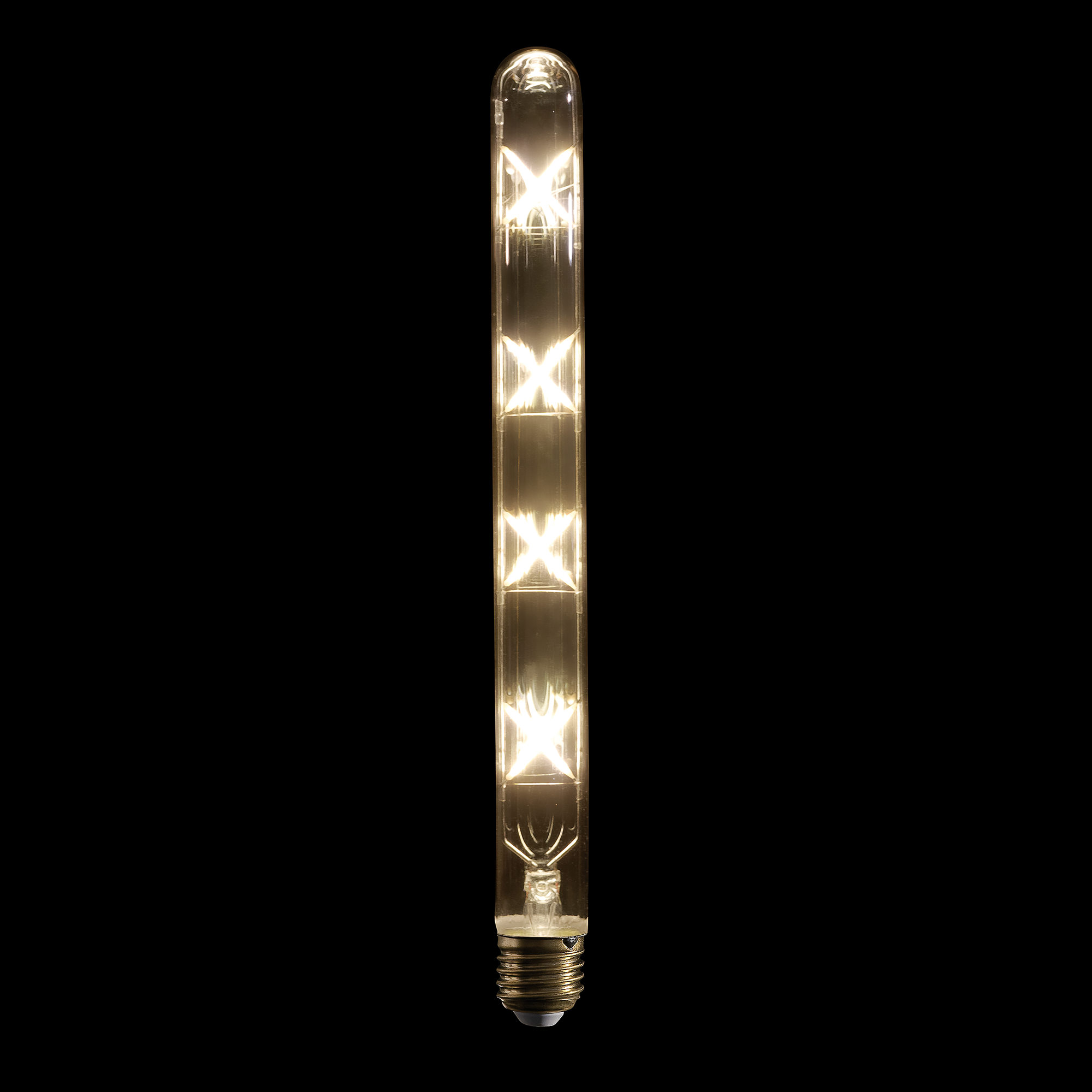 SHOWGEAR LED Filament Bulb T9 300 mm - regolabile con di mmer - Filamento incrociato