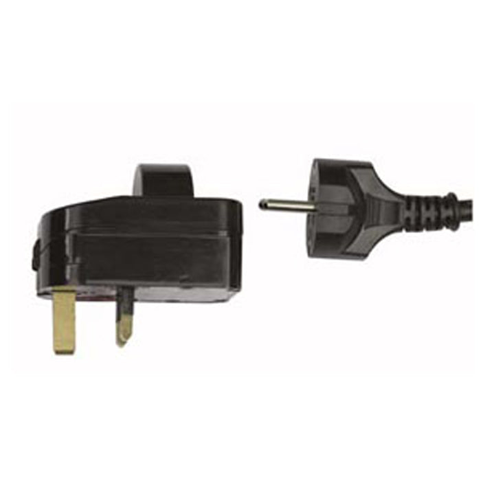 DAP Europlug to UK Plug Adapter