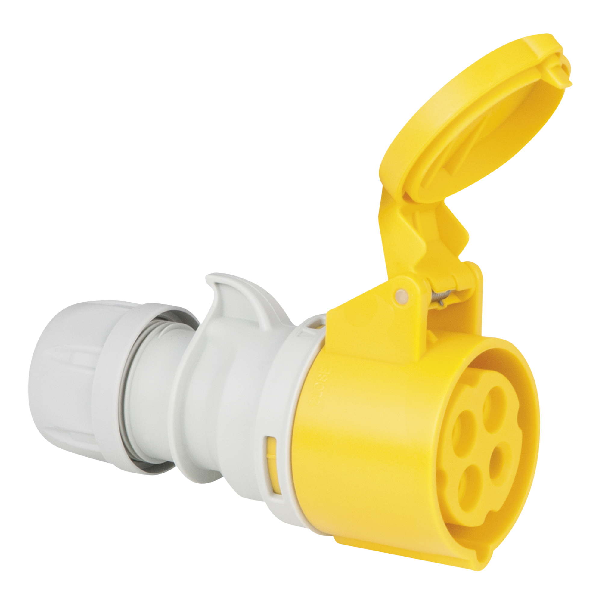 PCE CEE 16 A/110 V 4P Plug - female - yellow