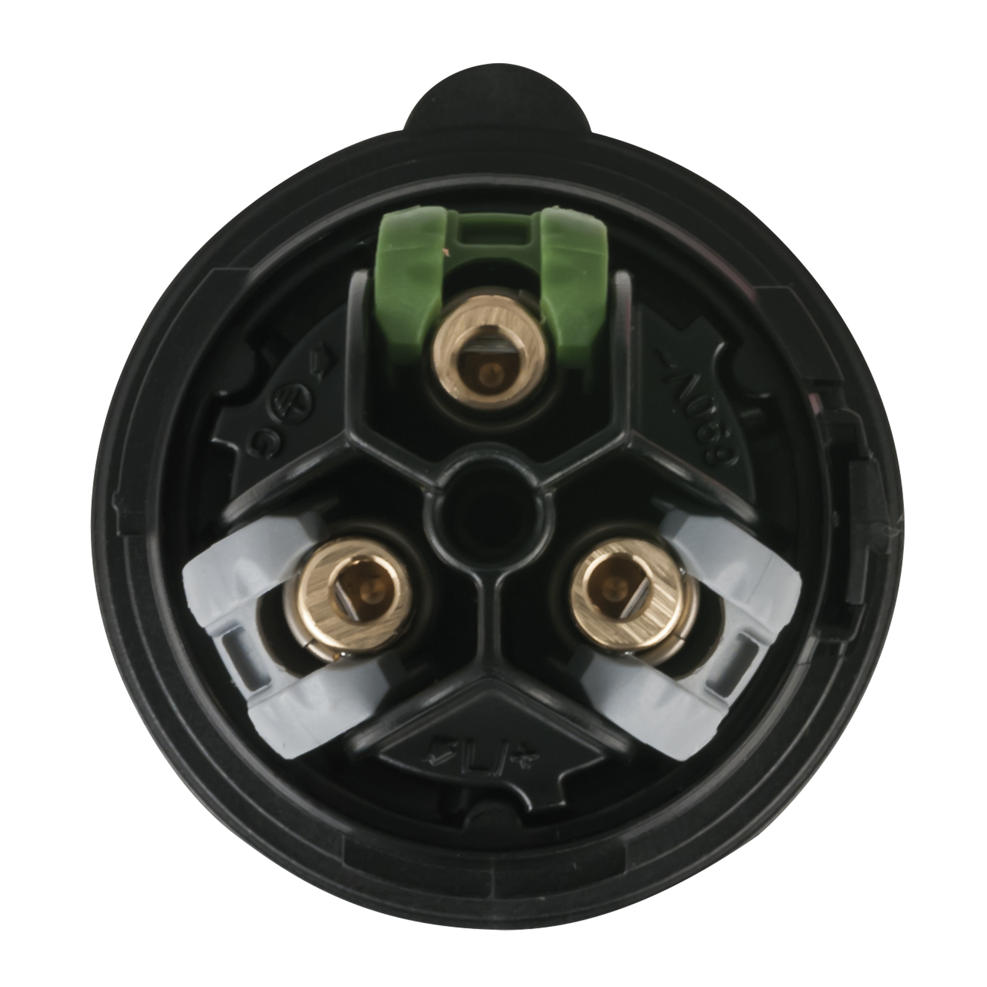 PCE CEE 16 A/240 V - 3P Plug female Nero - Turbo Twist - IP44