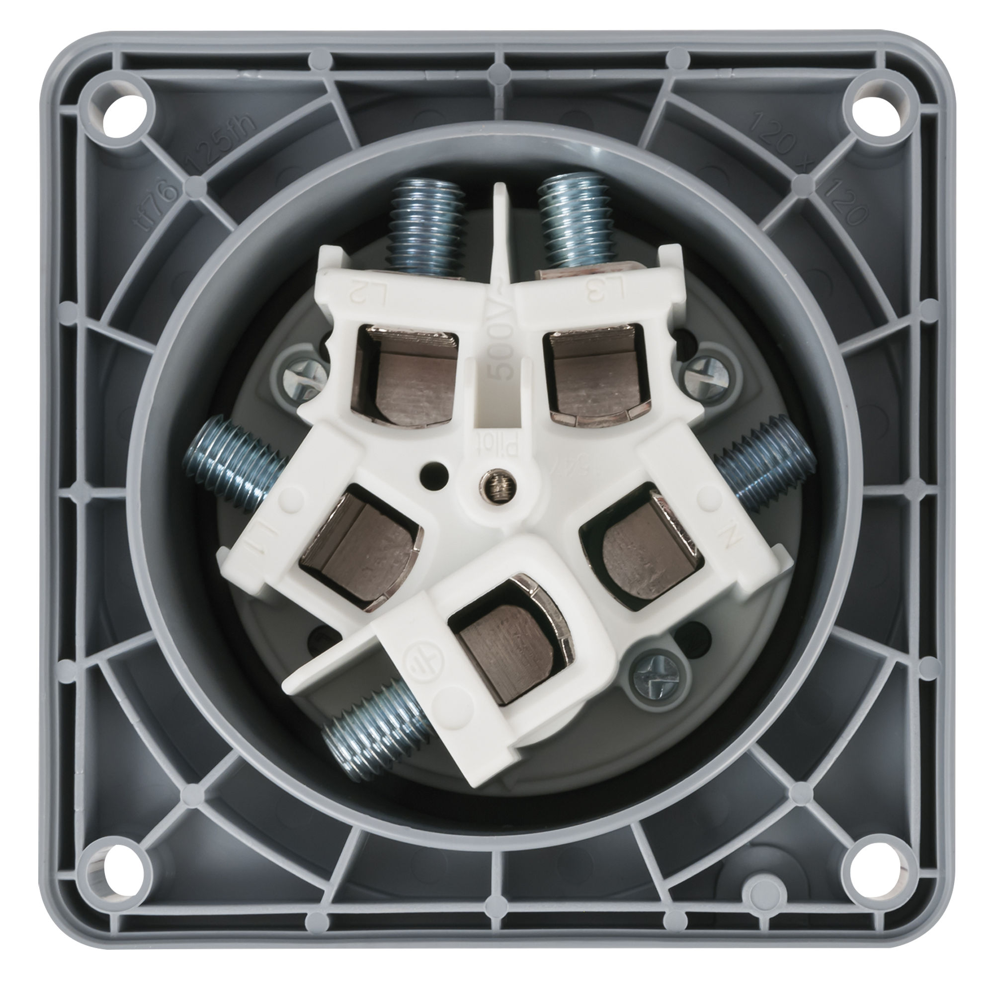 PCE CEE 125 A/400 V 5-pin Socket male