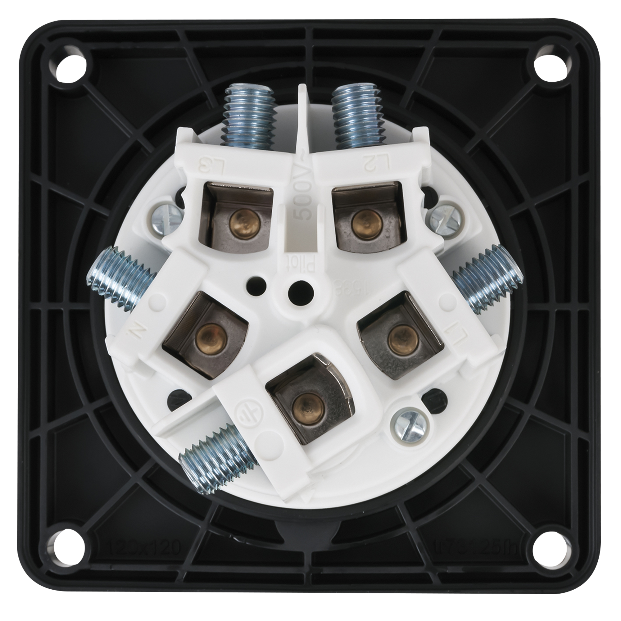 PCE CEE 125 A/400 V 5-pin Socket female