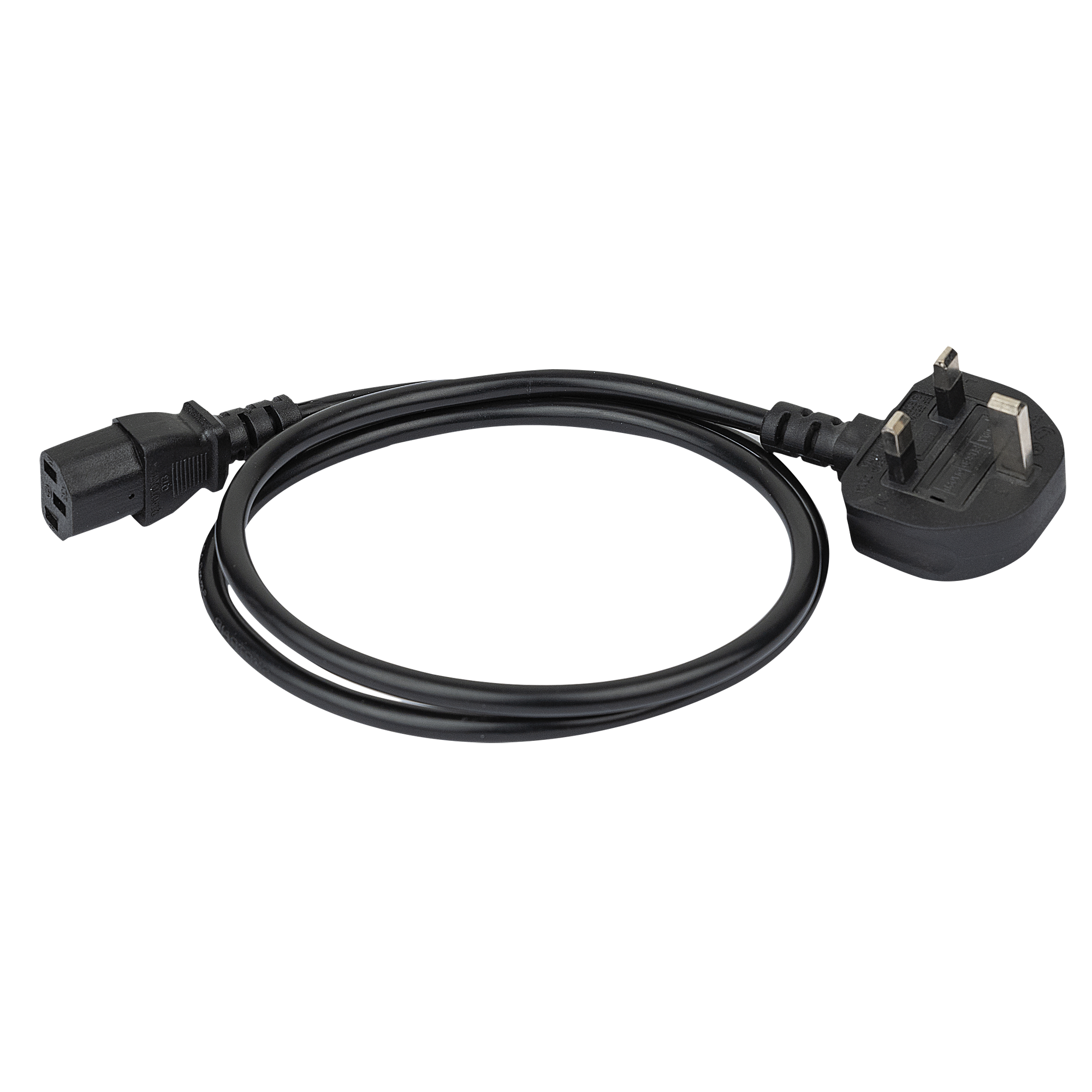 DAP UK BS13 to IEC C13 plug 3x 1.0 mm²