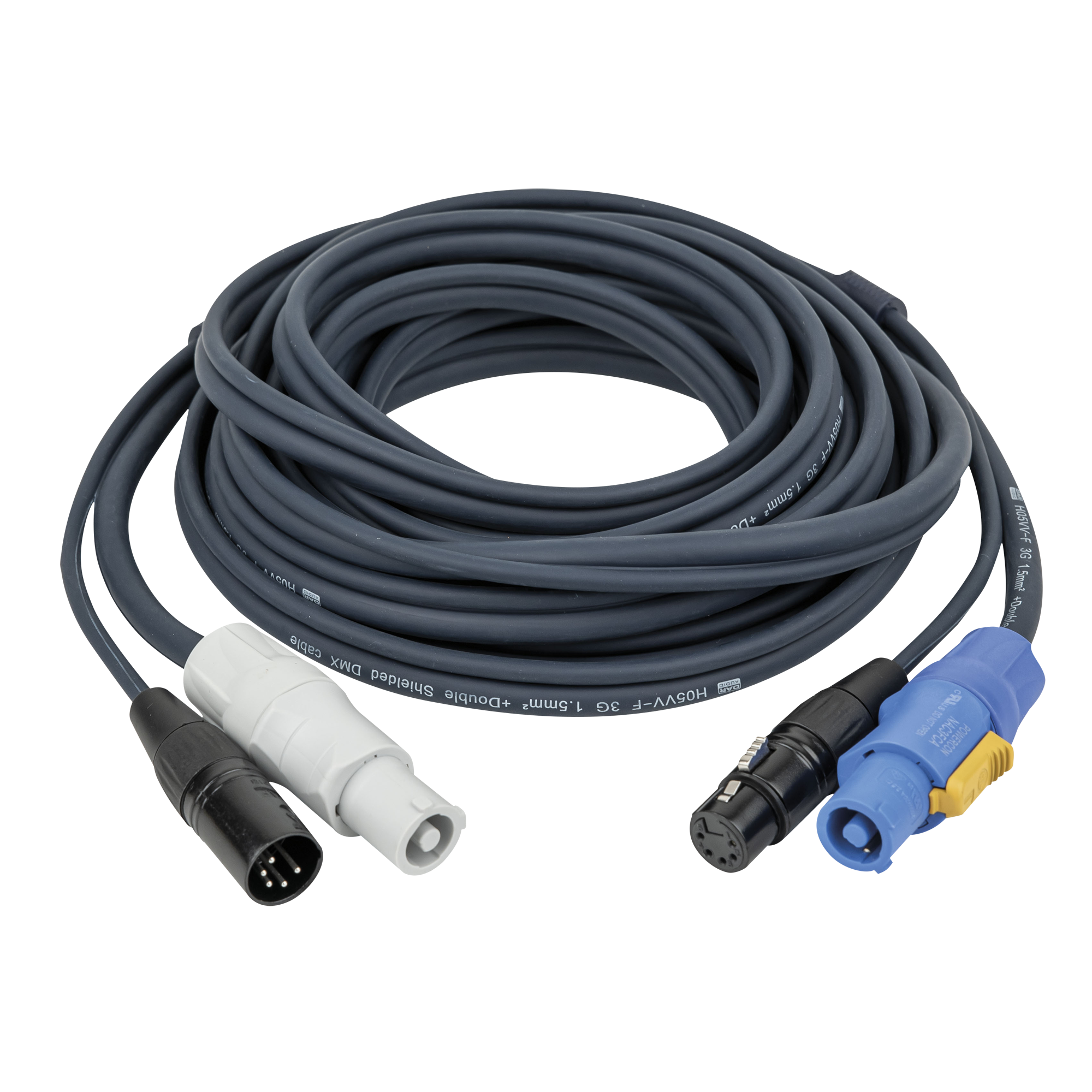 DAP Cavo Hybrid FP18 - powerCON & 5-pin XLR