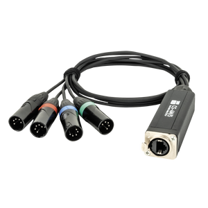 SHOWGEAR CS-4M/5 DMX Shuttle Snake 4 canali