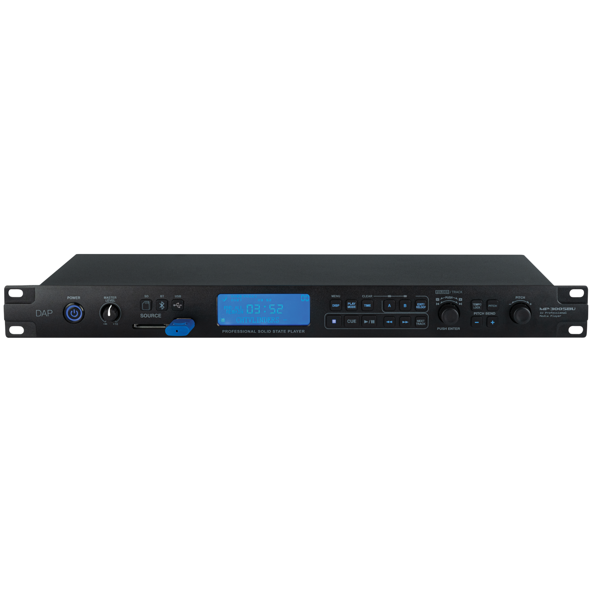 DAP MP-300SBU Lettore multimediale professionale USB/SD/BT