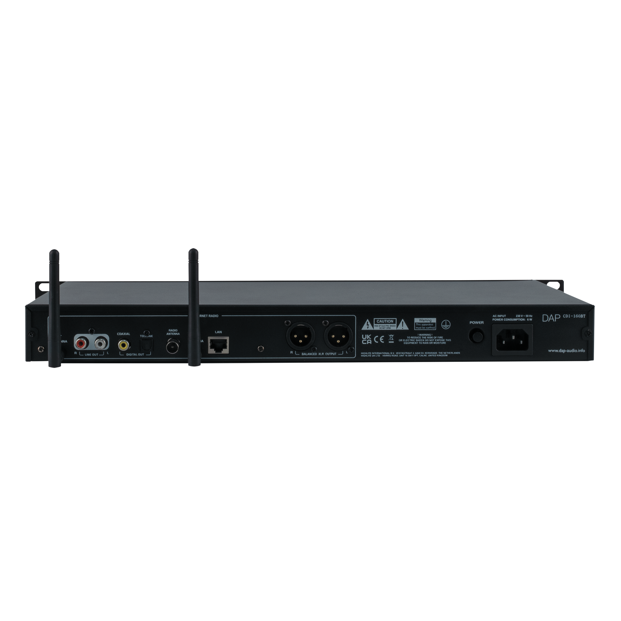 DAP Lettore multimediale e CD CDI-160BT