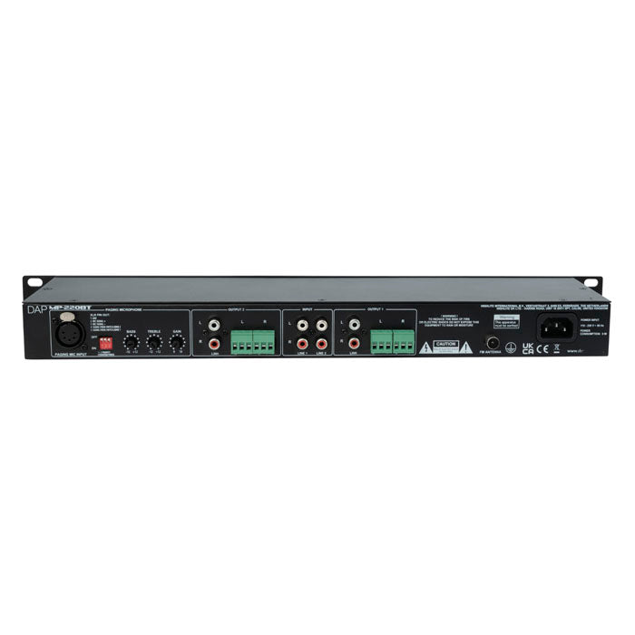 DAP Lettore multimediale MP-220BT con Bluetooth
