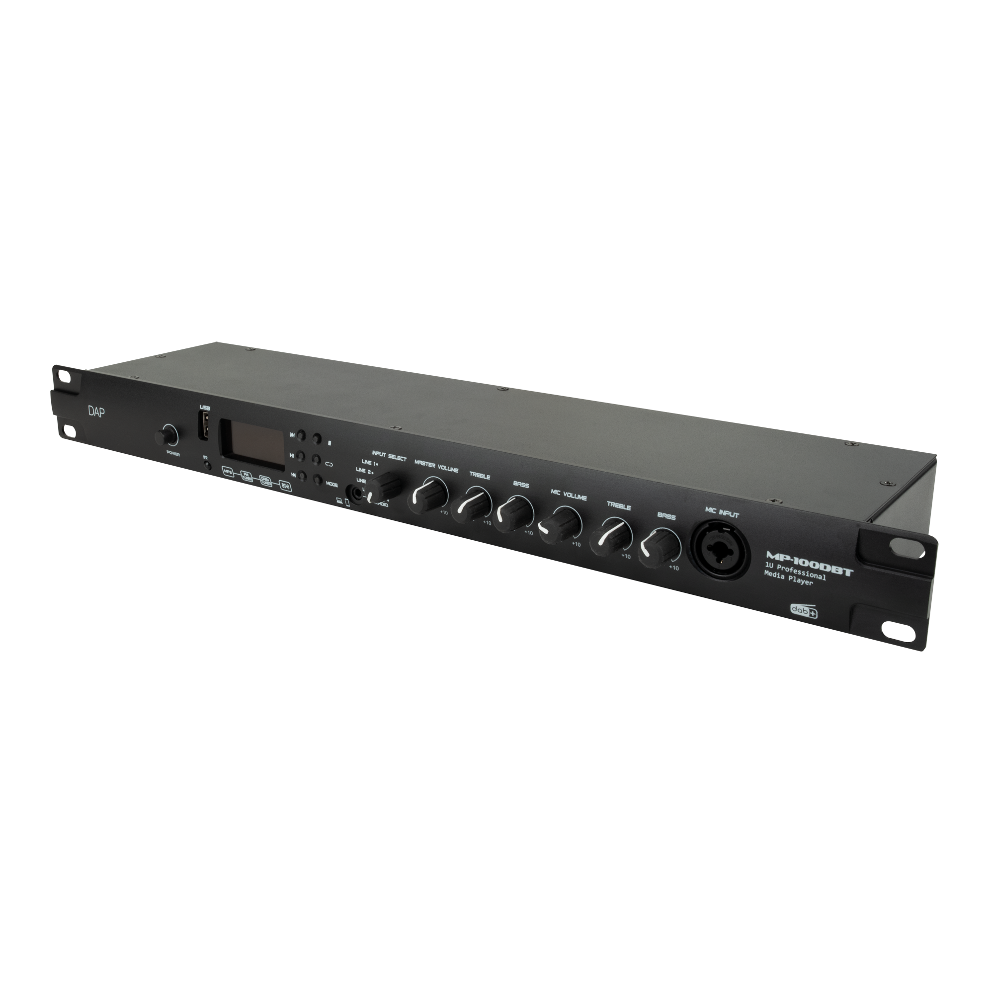 DAP MP-100DBT Lettore multimediale professionale con D AB+