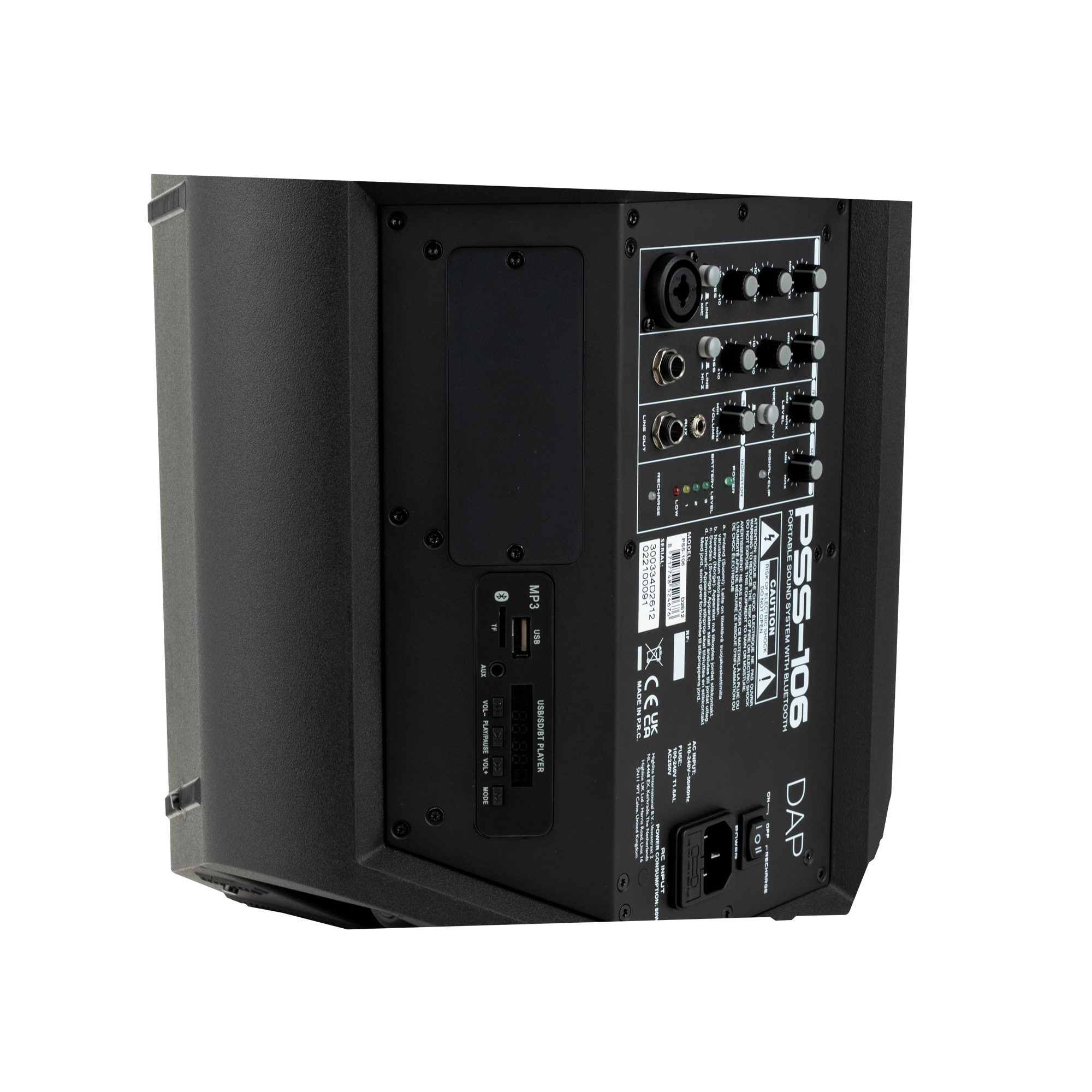DAP PSS-106 Altoparlante a batteria