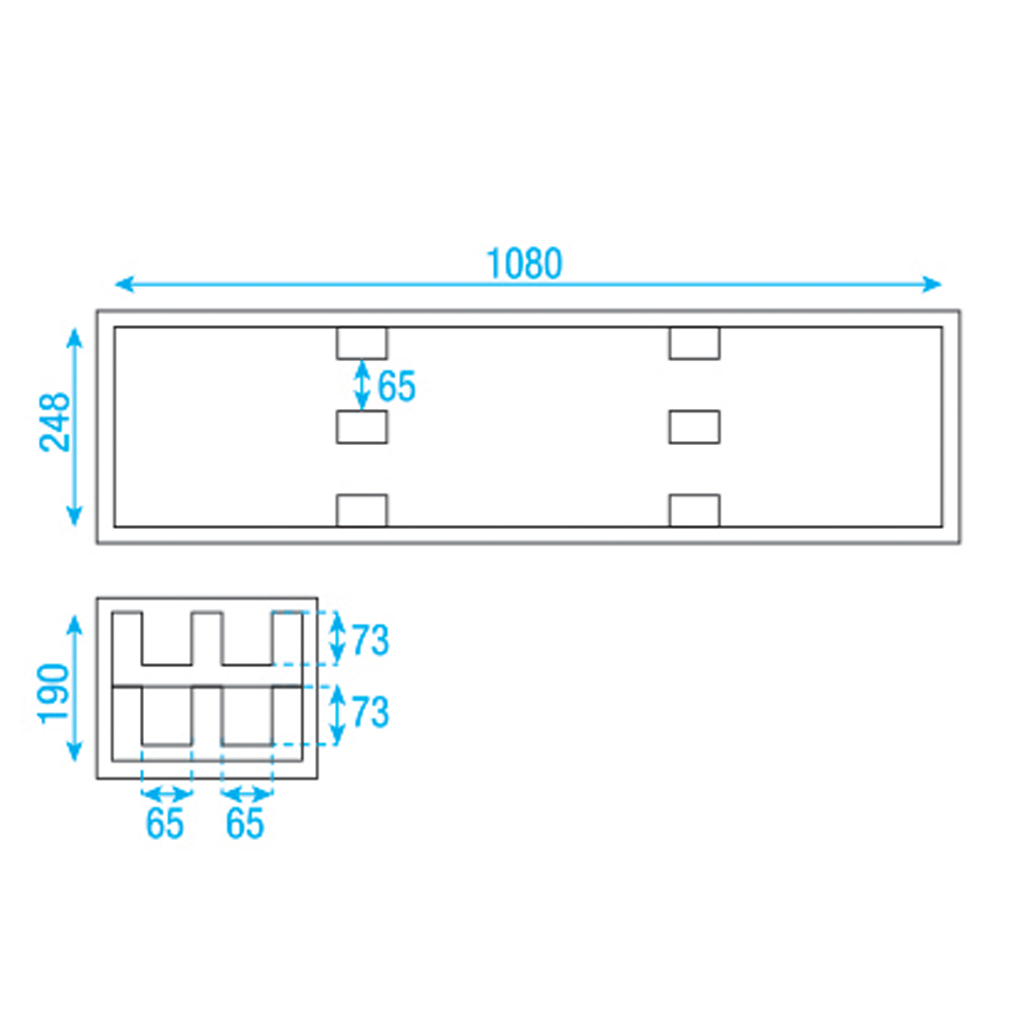 SHOWGEAR Case for 4x LED Bar