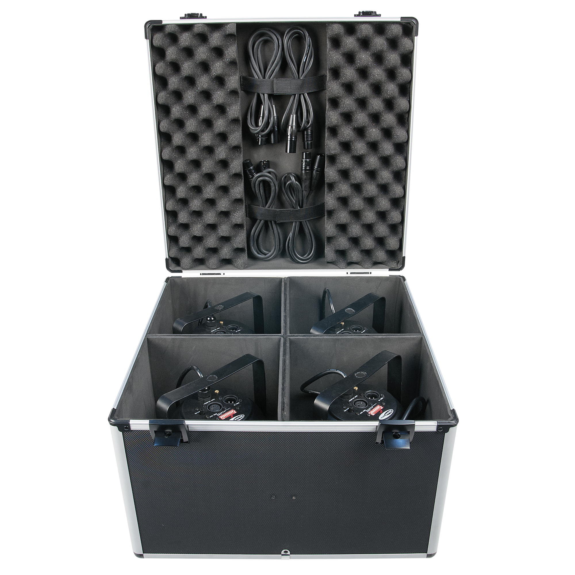SHOWGEAR Case for 4x LED Par 56