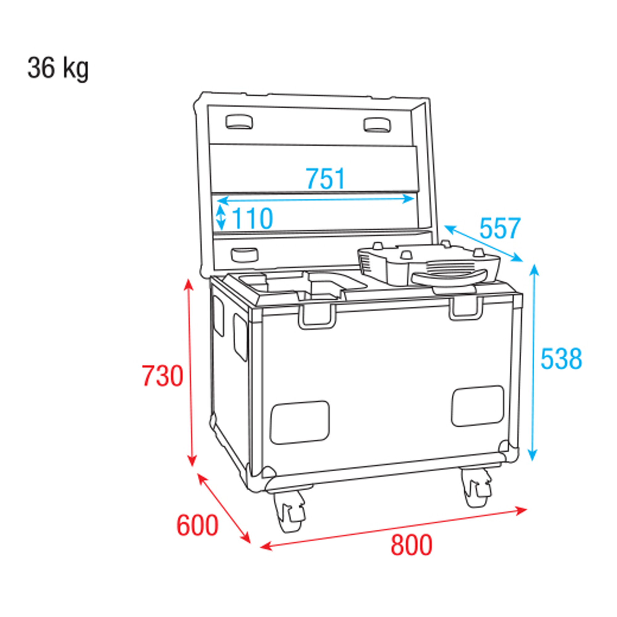 INFINITY Case for 2x Furion B401