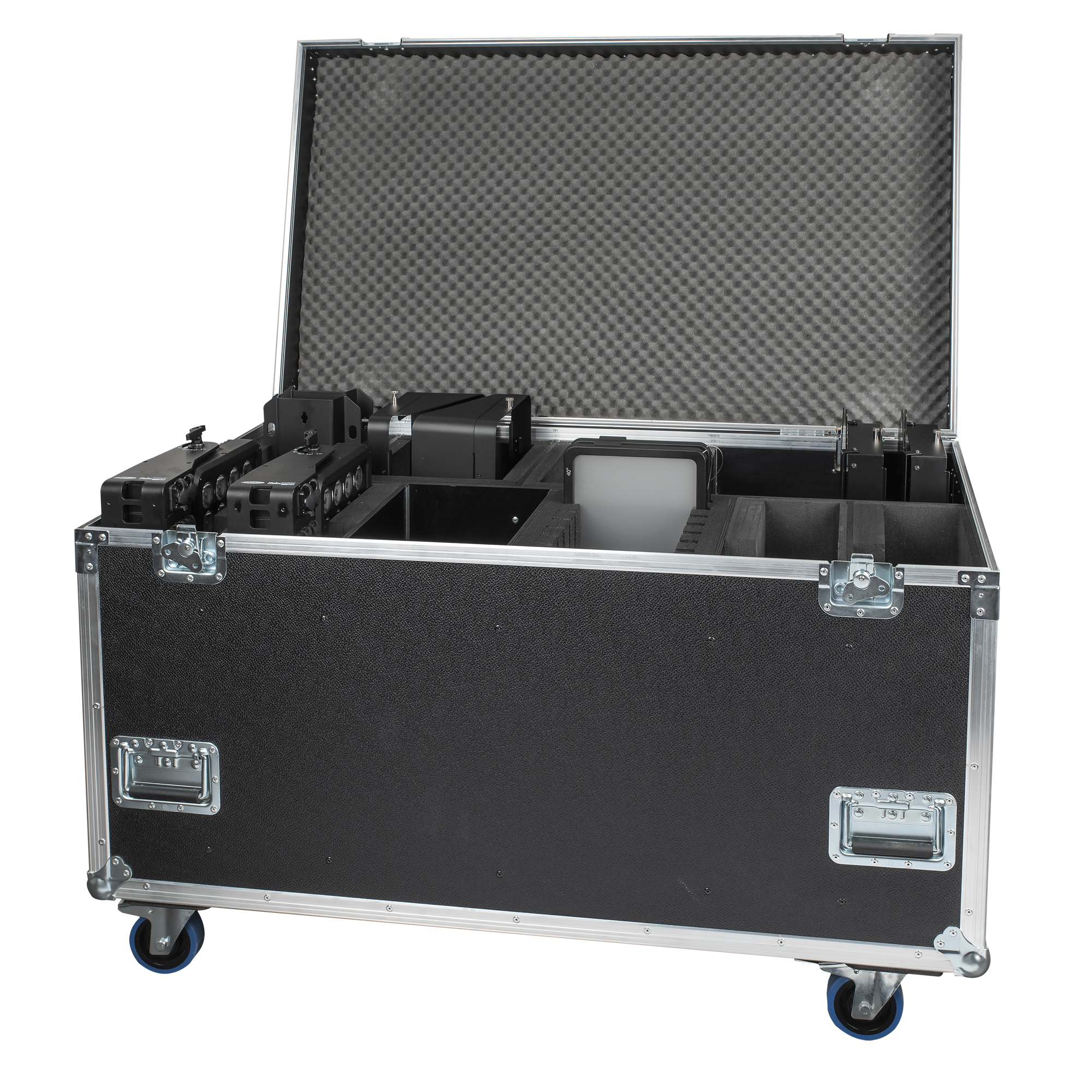 SHOWTEC Case for 4x Helix S5000 and accessories
