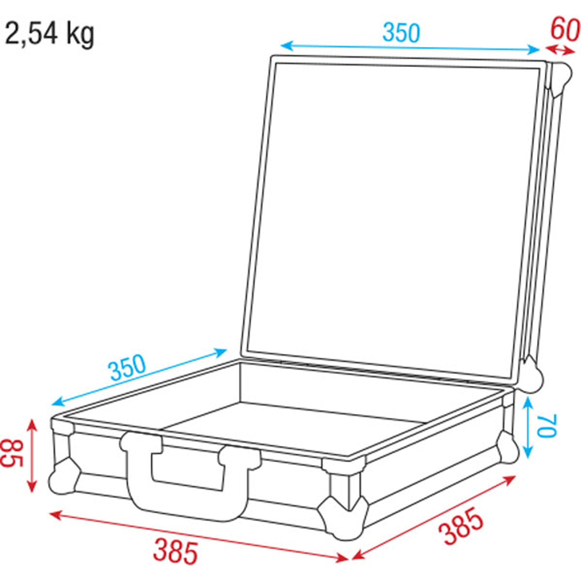 DAP Case for ER1193 Wireless Mic