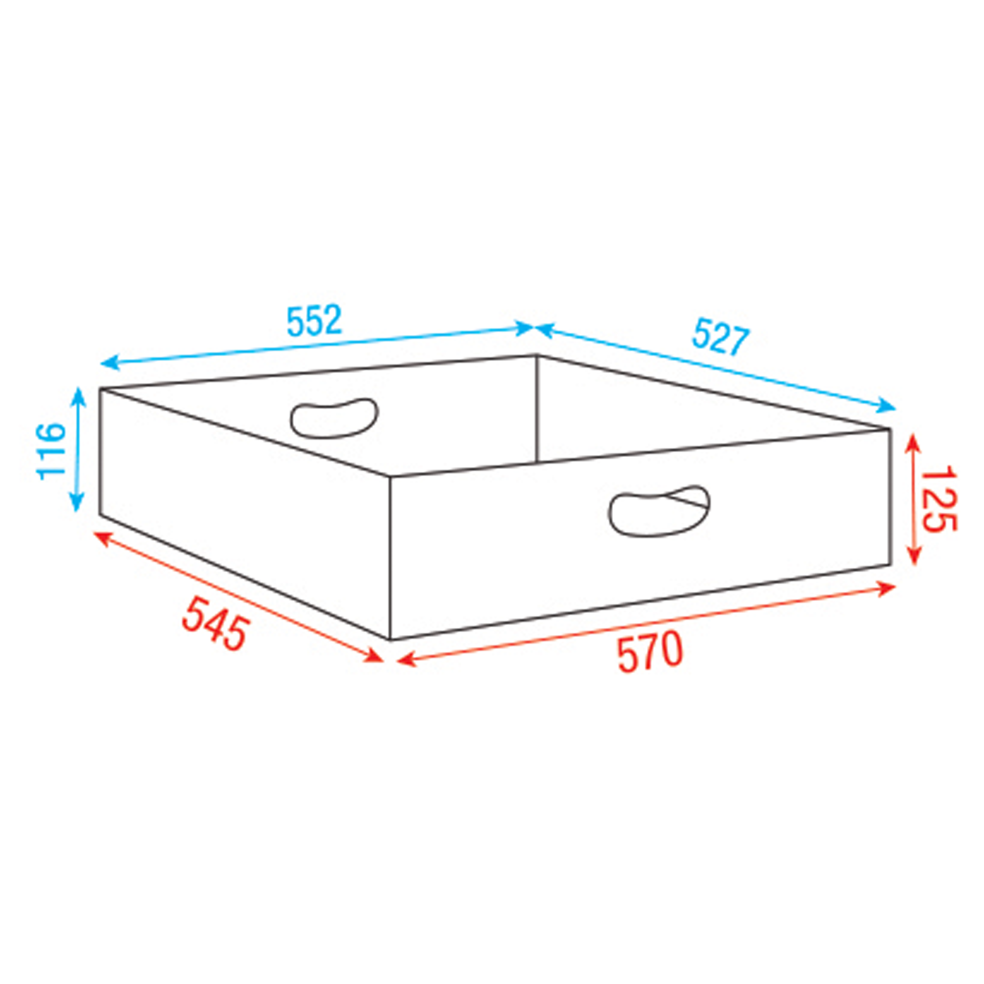 SHOWGEAR Top-insert for Multiflex Case 80/120