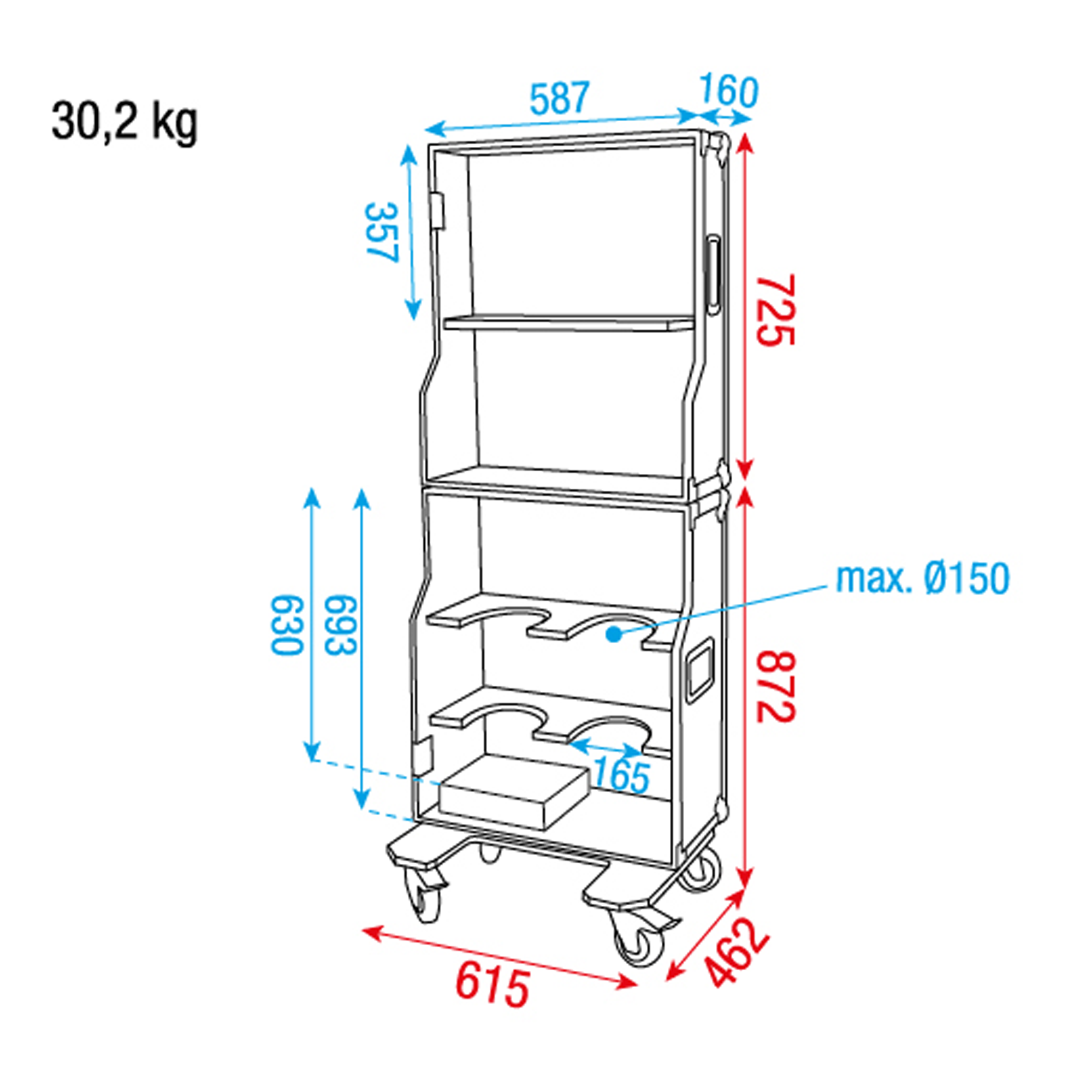 SHOWGEAR Emergency Case Baule di emergenza