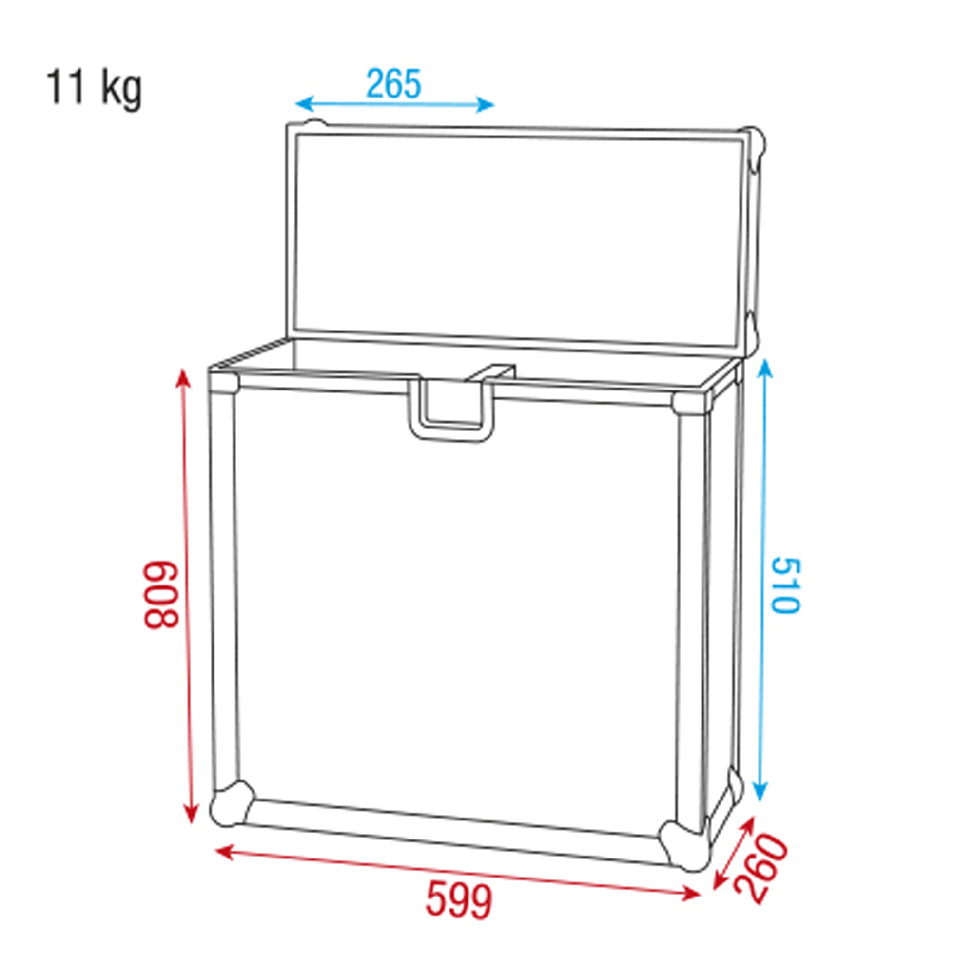 SHOWGEAR Case for 2x Scanner