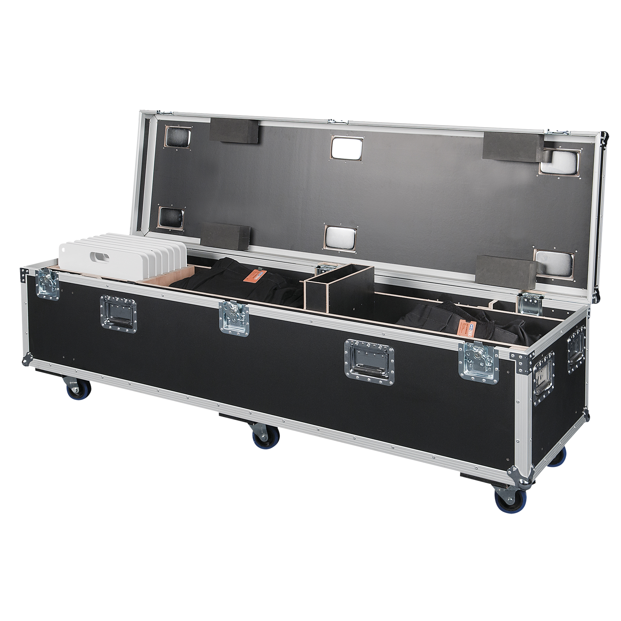 WENTEX Case per Pipe & Drape con basi da 45 cm