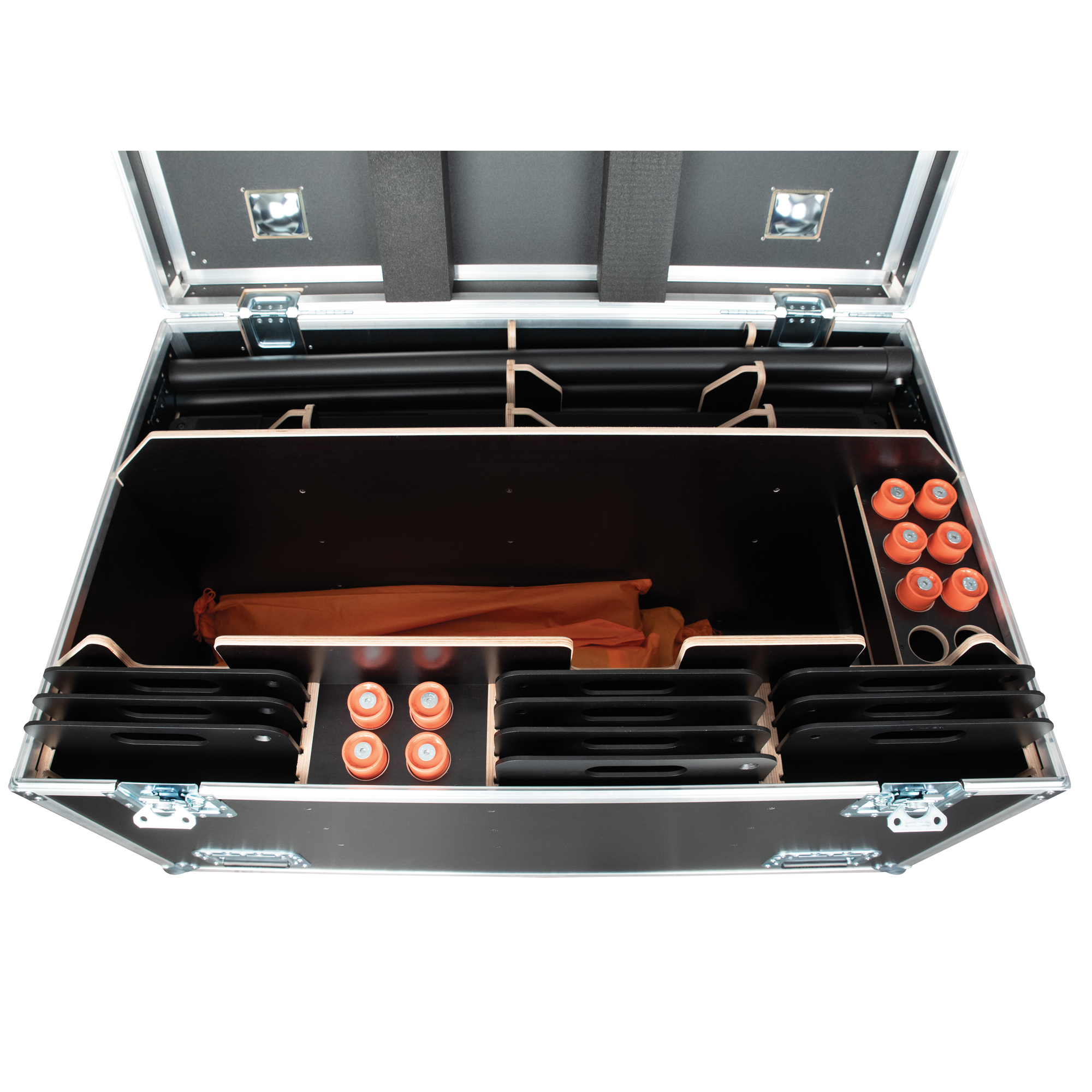WENTEX Pipe & Drape Case per kit FOH (Stati Uniti)