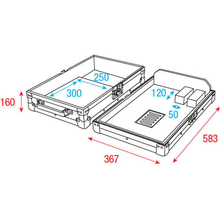 SHOWGEAR Case for Pioneer CDJ-3000
