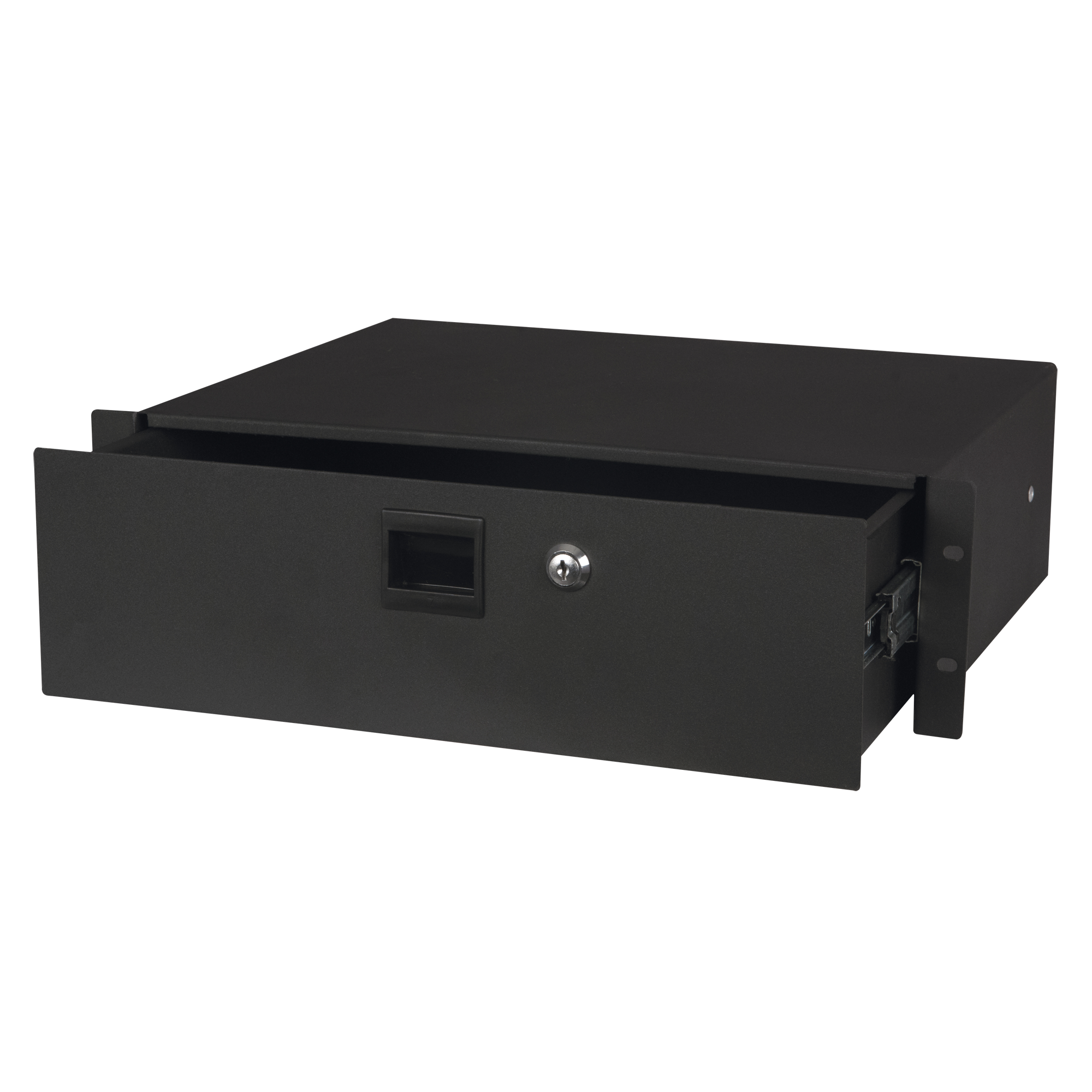 SHOWGEAR 19 Inch Drawer with keylock 3U (483 x 350 x 132 mm, LxPxA)/7,7 kg