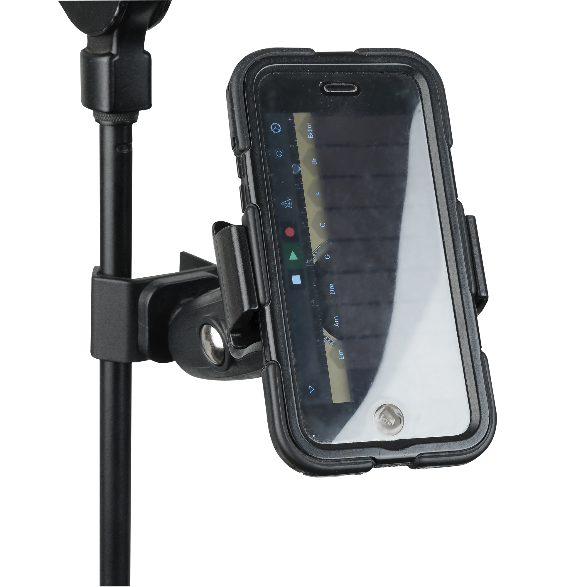 SHOWGEAR Phone Holder for Microphone Stand