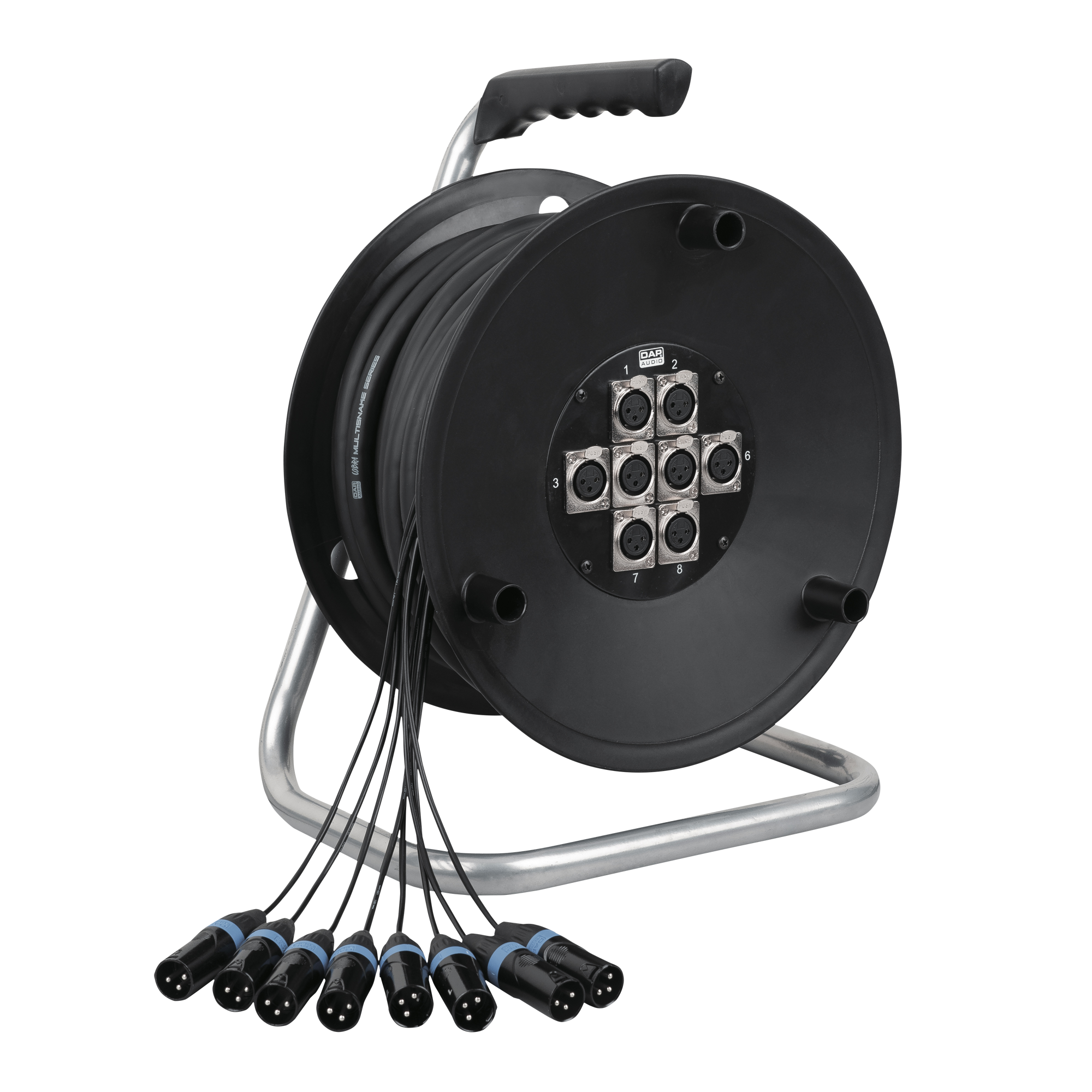 DAP Python 8 Stagewheel 8x XLR