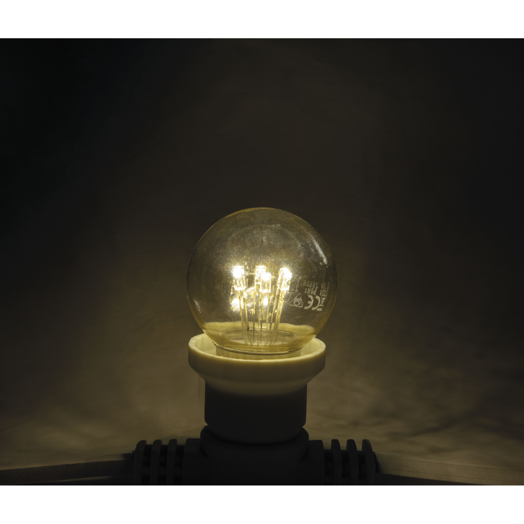 SHOWGEAR Lampadina a diodi G45 E27