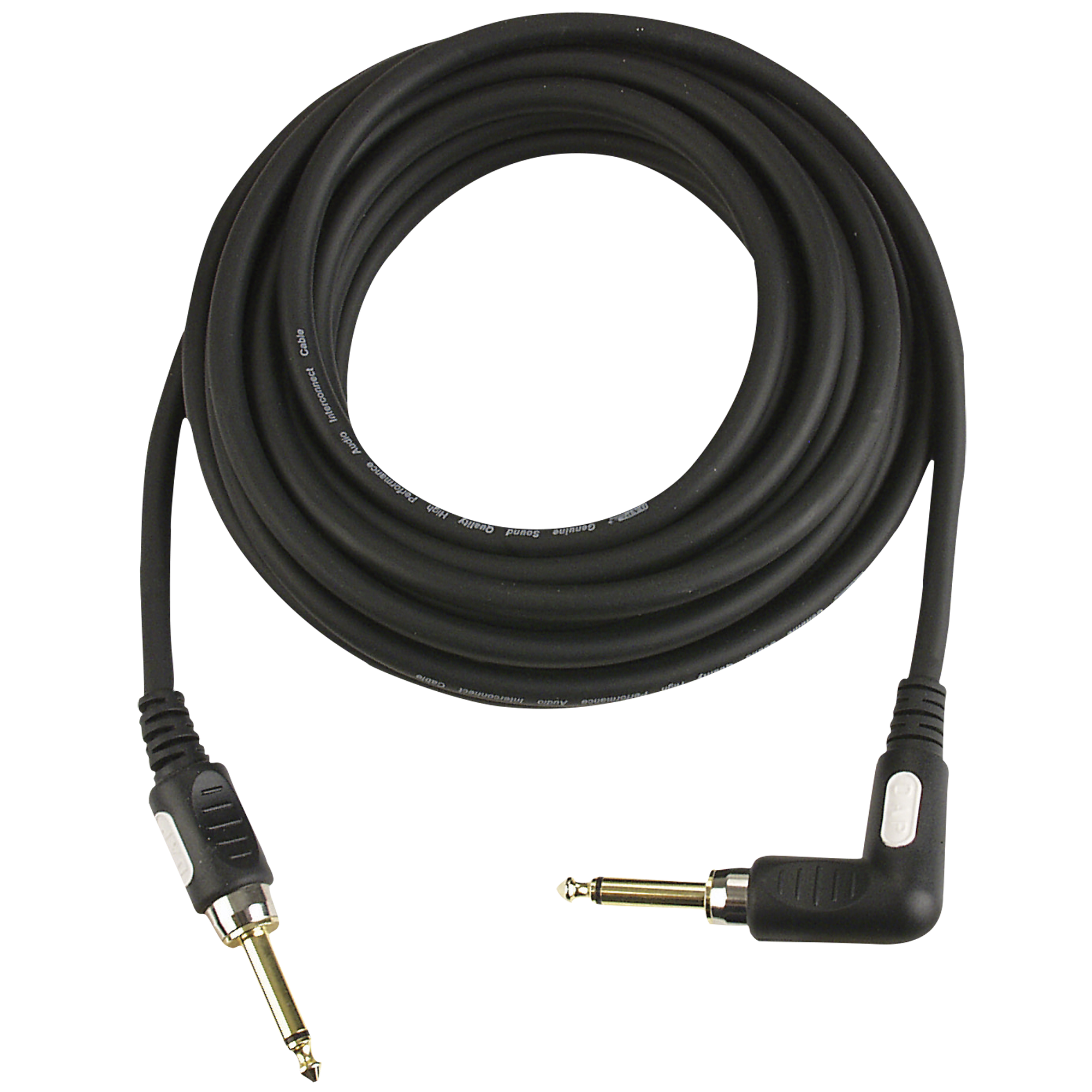 DAP FL18 - Stage Guitar Cable straight Ø 6 mm to 90° 6 m