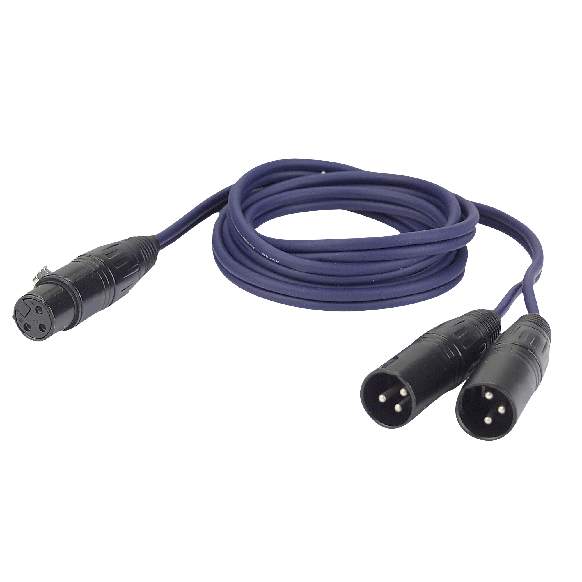 DAP FL39 - bal. XLR 3P, female to 2 x XLR 3P male 1,5 m